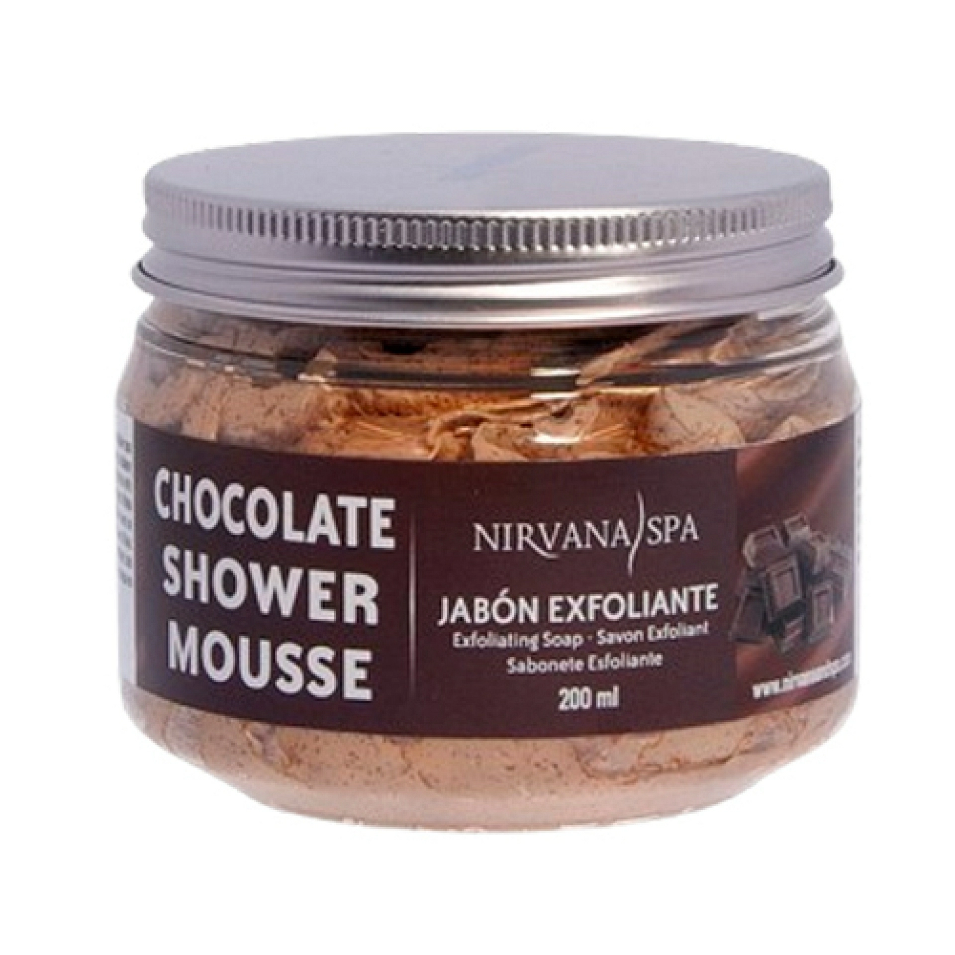 Chocolate Shower Mousse | Jabón exfoliante 200ml - Chocolaterapia - Nirvana Spa ®