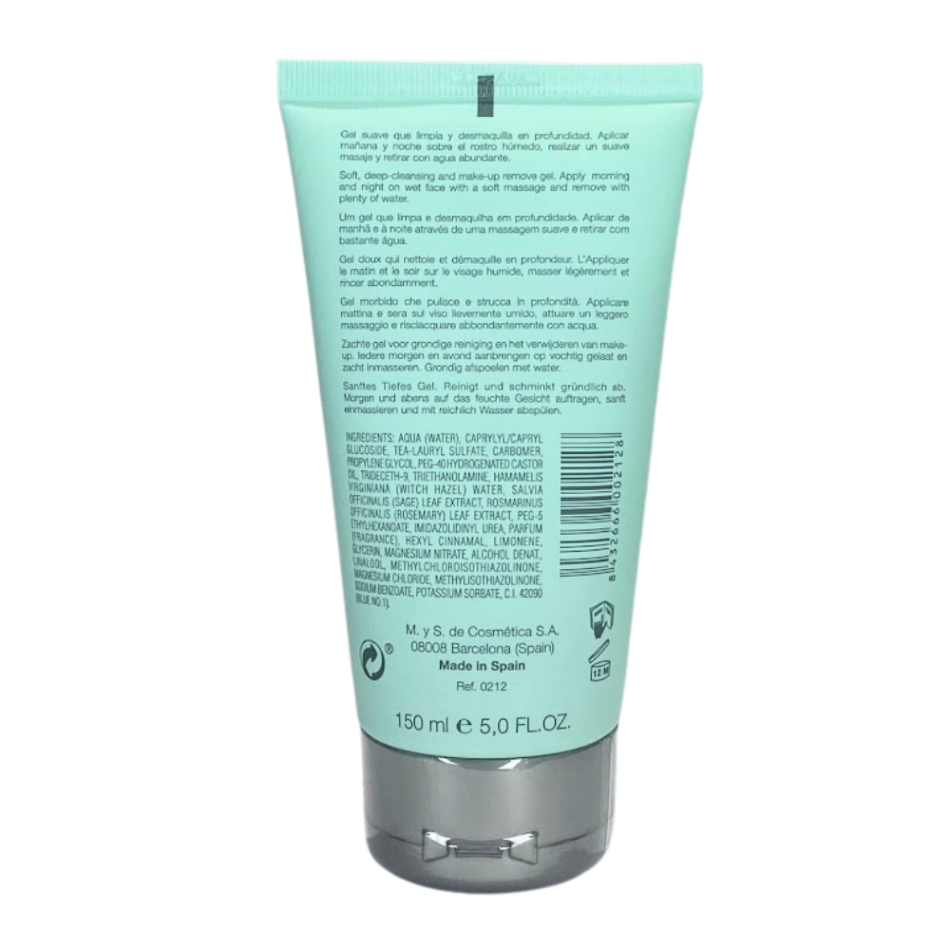 Cleansing Gel | Gel limpiador 150ml - Pure Solutions - Bruno Vassari ®