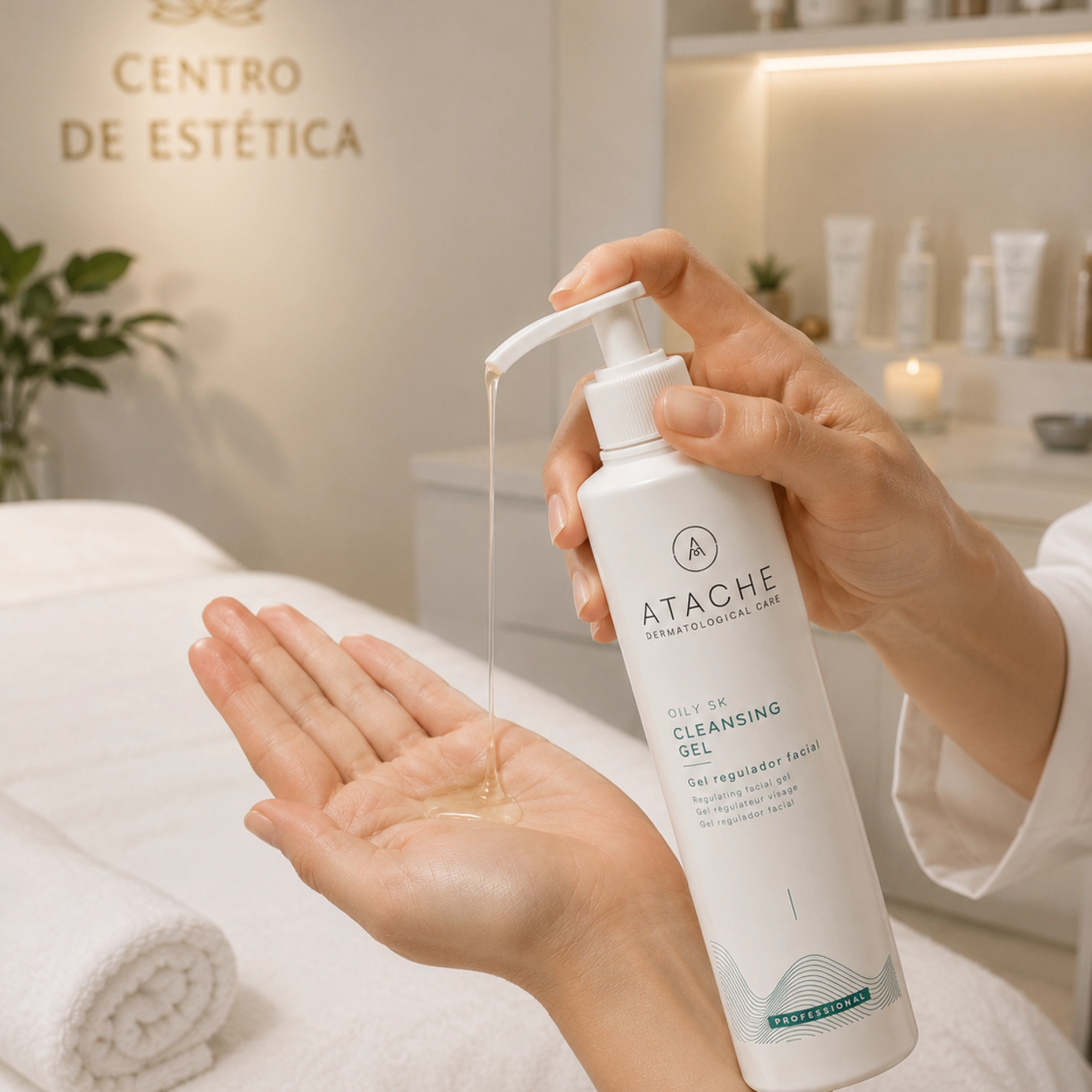 Cleansing Gel - Gel regulador - Oily SK - Atache ®