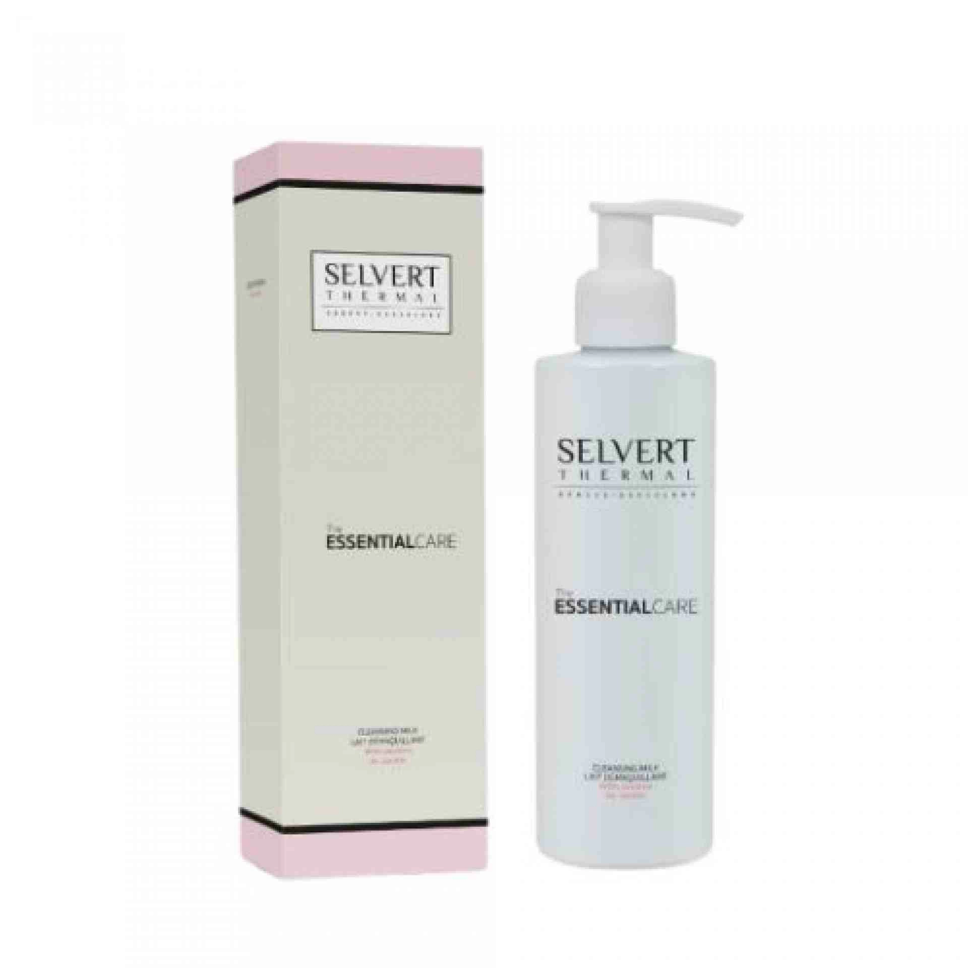 Cleansing milk with jasmine | Leche limpiadora 200ml - The Essential Care - Selvert Thermal  ®