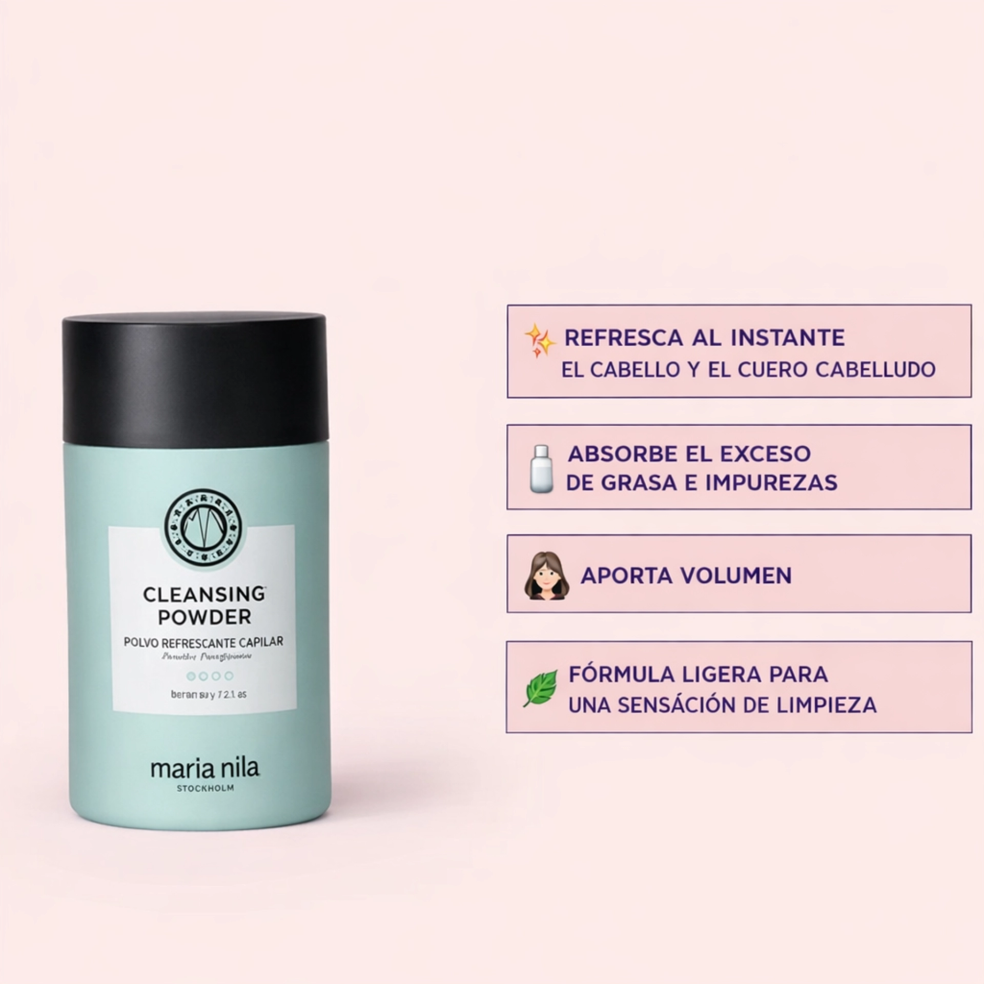 Cleansing Powder | Polvo Limpiador para Peinar 60gr - Maria Nila ®