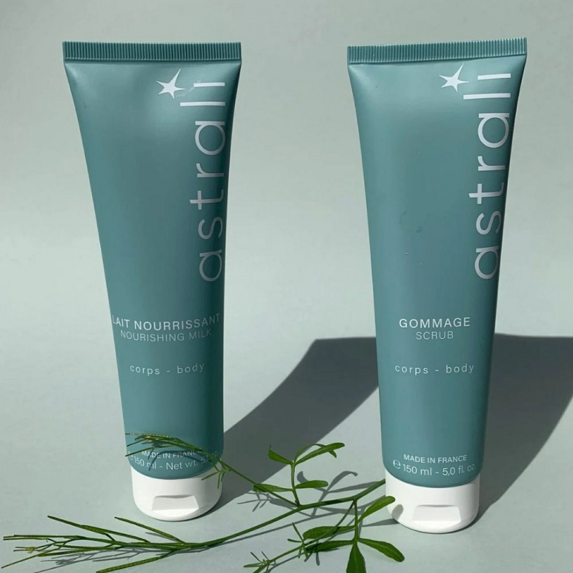 Coffret Corps Régénerant | Set corporal regenerador: Leche + Exfoliante corporal - Astrali ®