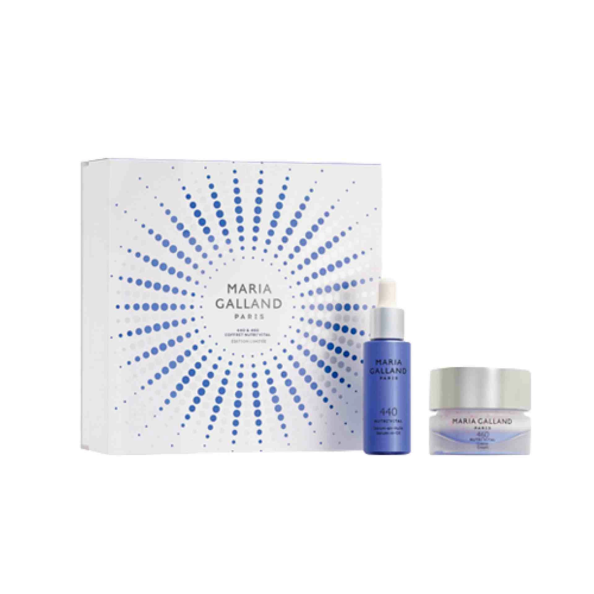 Coffret Nutri' Vital | 440 Sérum + 460 Crème - Maria Galland ®