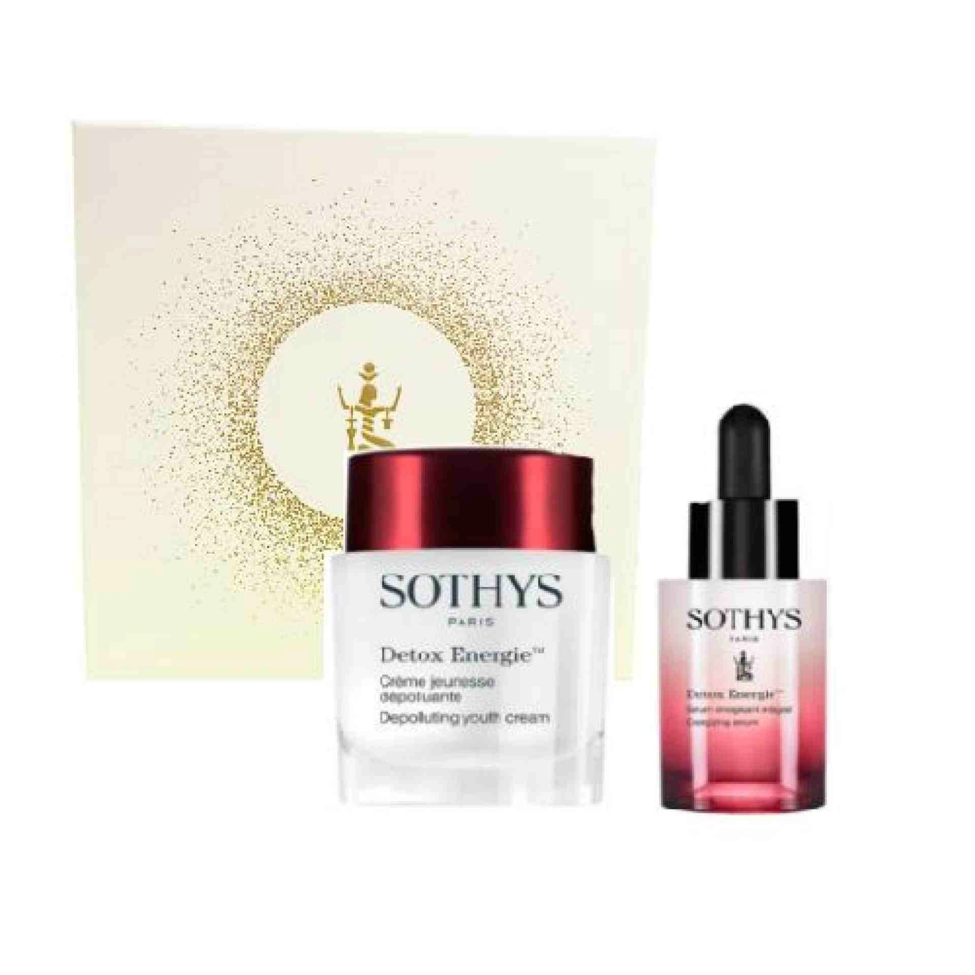 Cofre Detox Energie: Crema 50ml + Serum 30ml | Detoxificante - Sothys ®