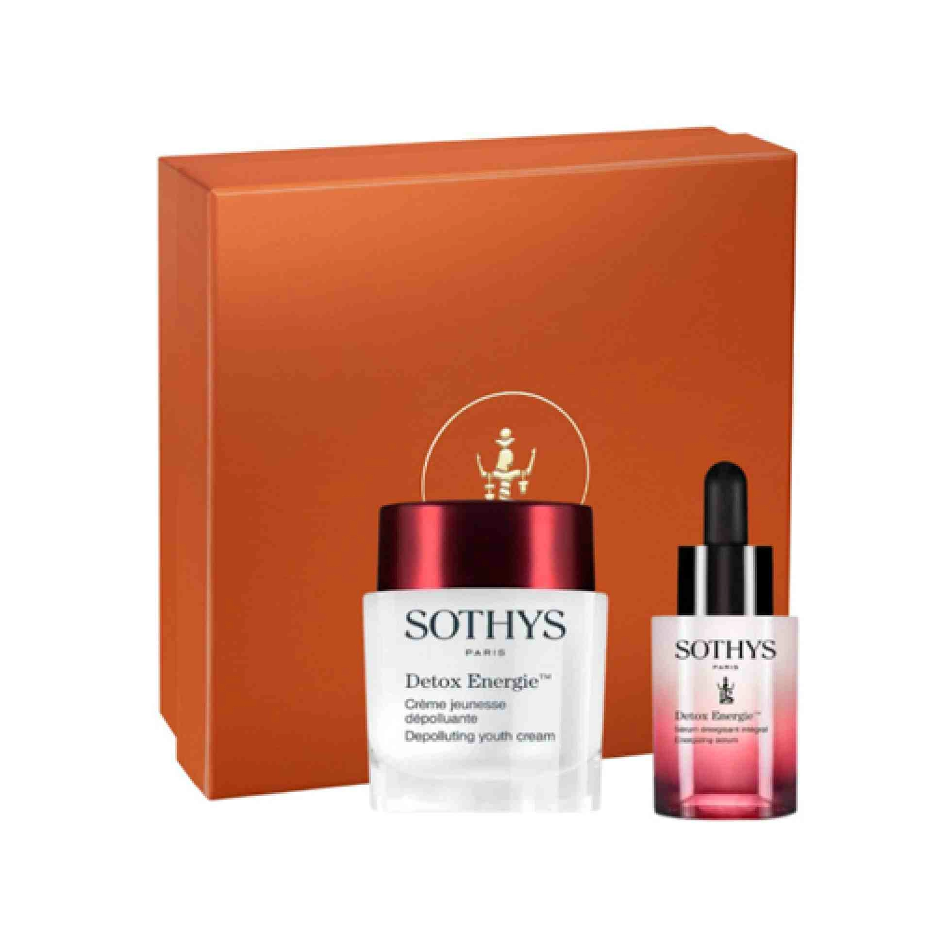 Cofre Detox Energie: Crema 50ml + Serum 30ml | Detoxificante - Sothys ®