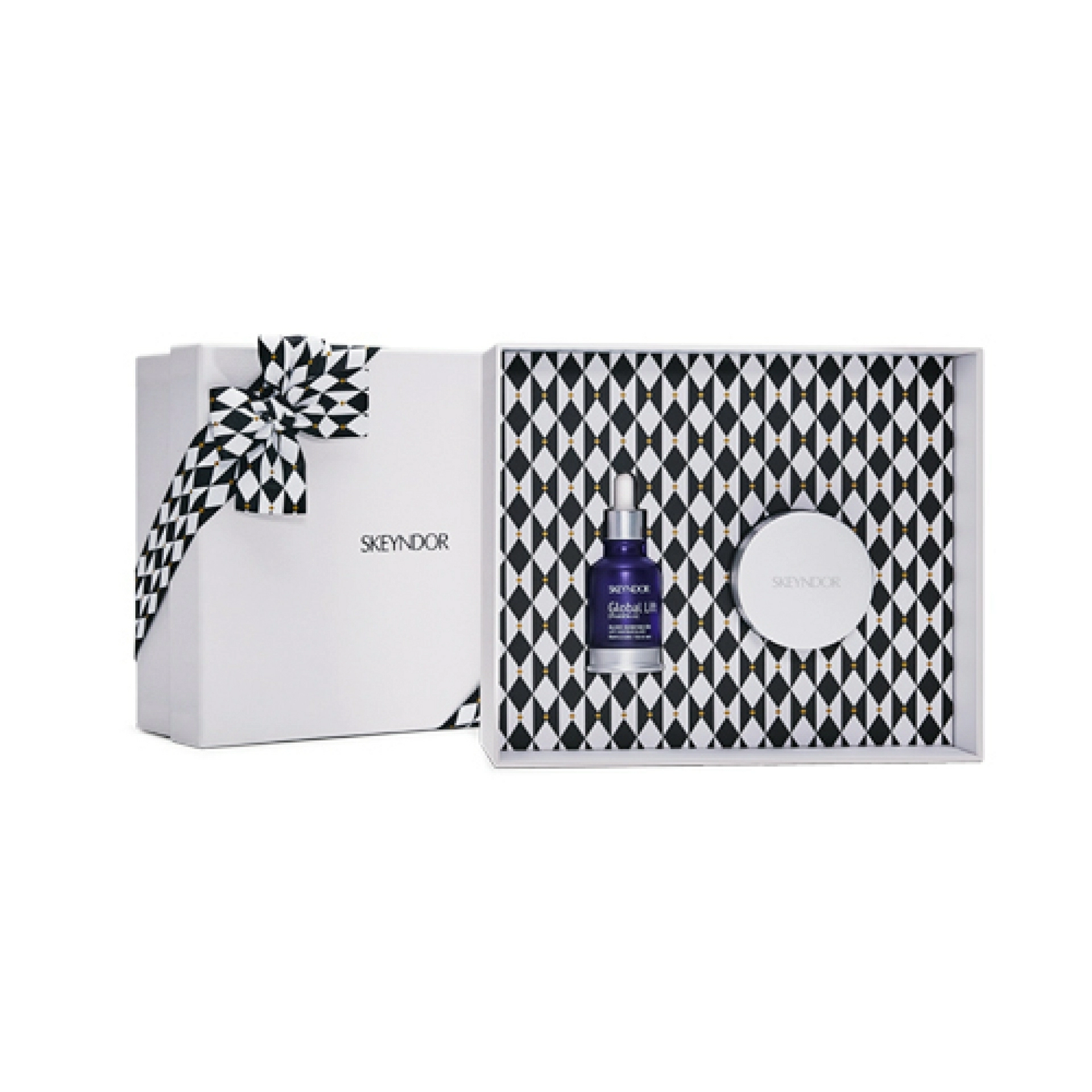 Cofre Navidad 2024: Crema Redefinición Piel Seca o Mixta 50ml + Elixir Redefinición Rostro y Cuello 30ml - Global Lift - Skeyndor ®