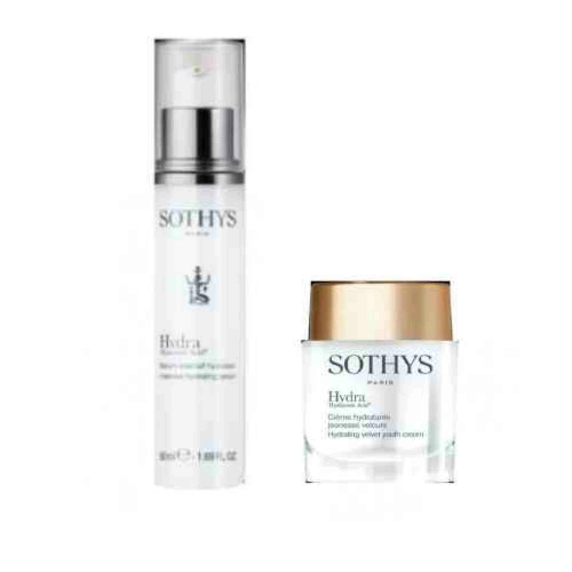 Cofre pieles secas: Crema 50ml + Sérum 50ml | Hyaluronic Acid4 - Sothys ®