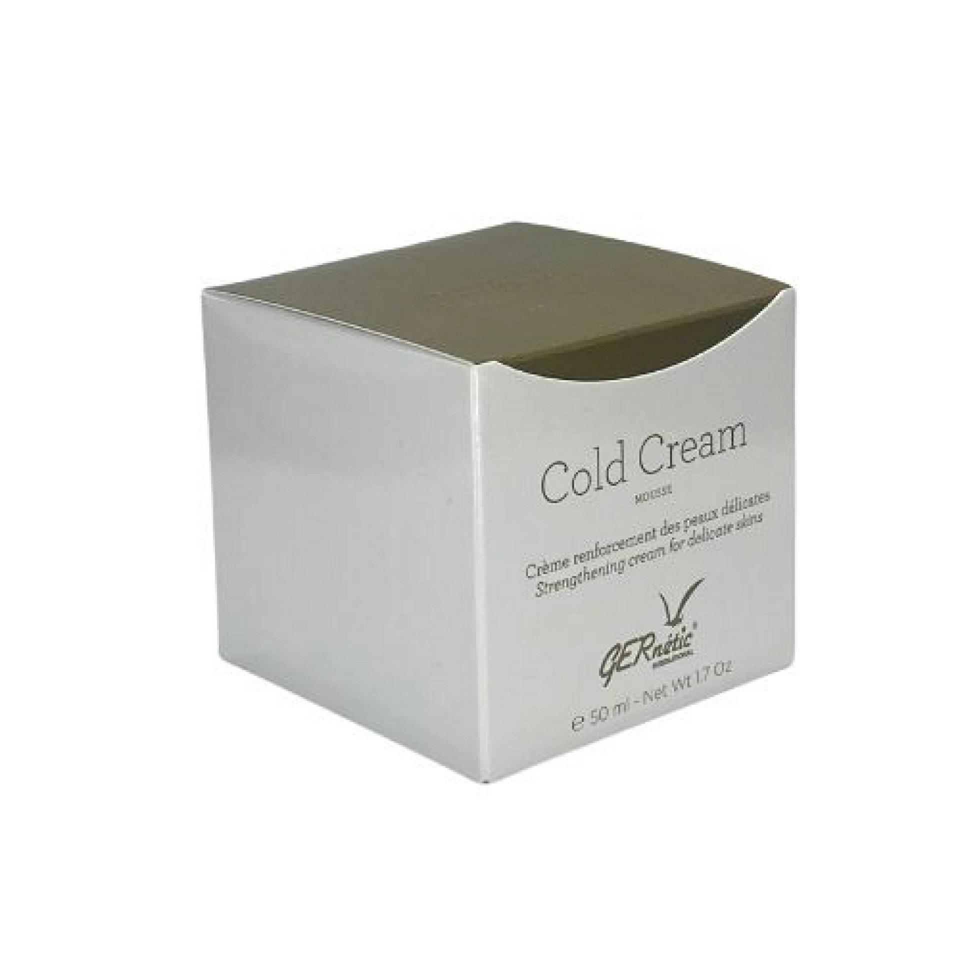 Cold Cream Mousse | Crema de refuerzo para pieles delicadas 50 ml - Gernetic ®
