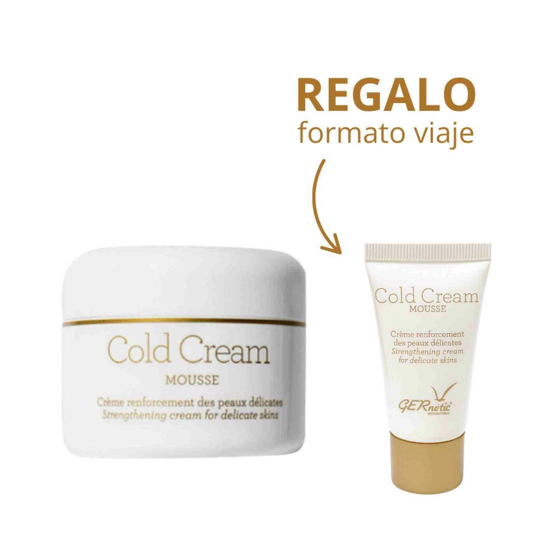Cold Cream Mousse | Crema de refuerzo para pieles delicadas 50 ml - Gernetic ®