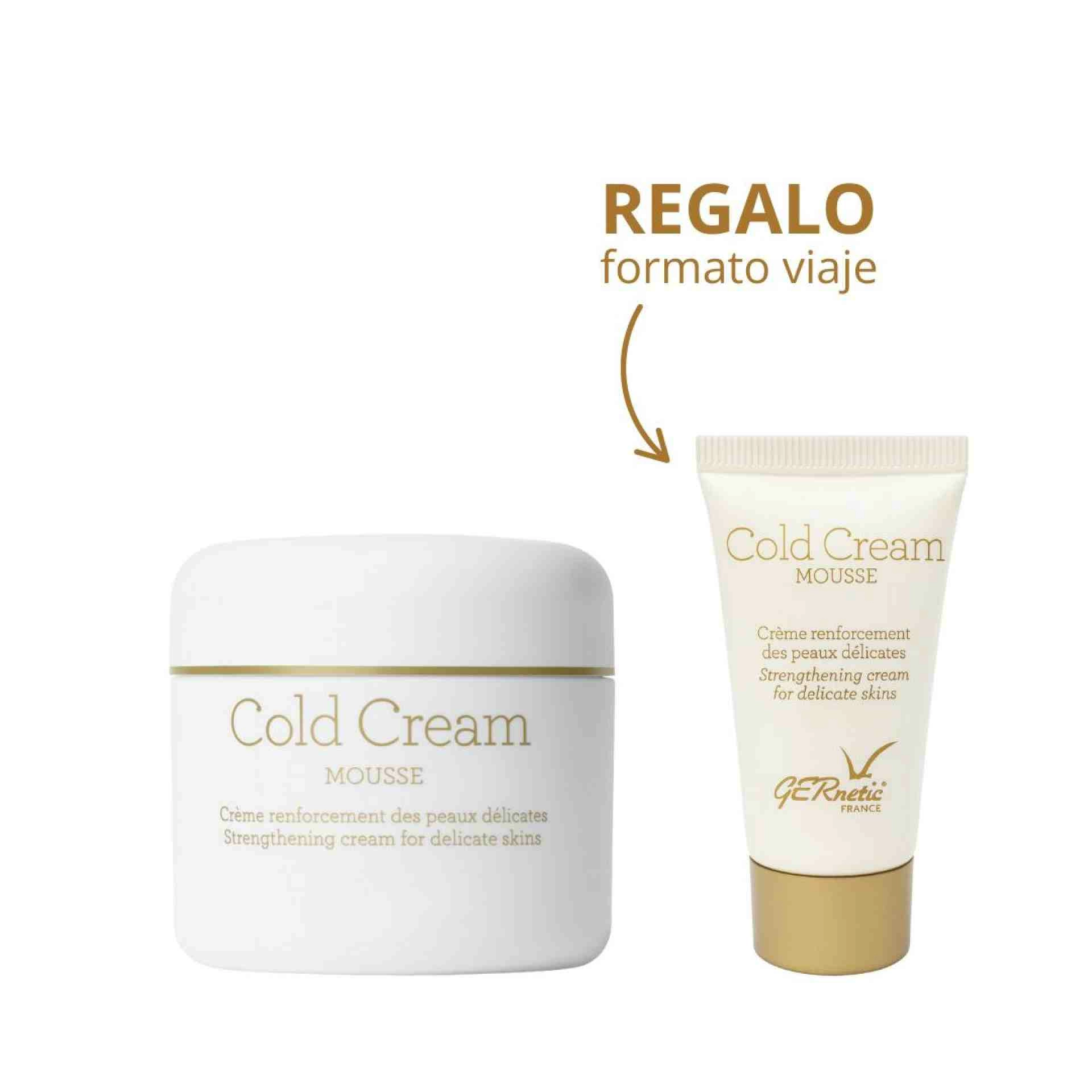Cold Cream Mousse | Crema de refuerzo para pieles delicadas 50 ml - Gernetic ®