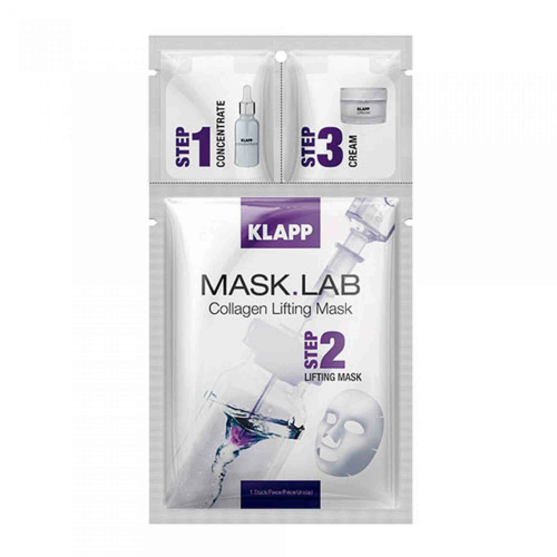 Collagen Lifting Mask | Tratamiento Facial Refirmante 1 unidad - Mask Lab - Klapp ®