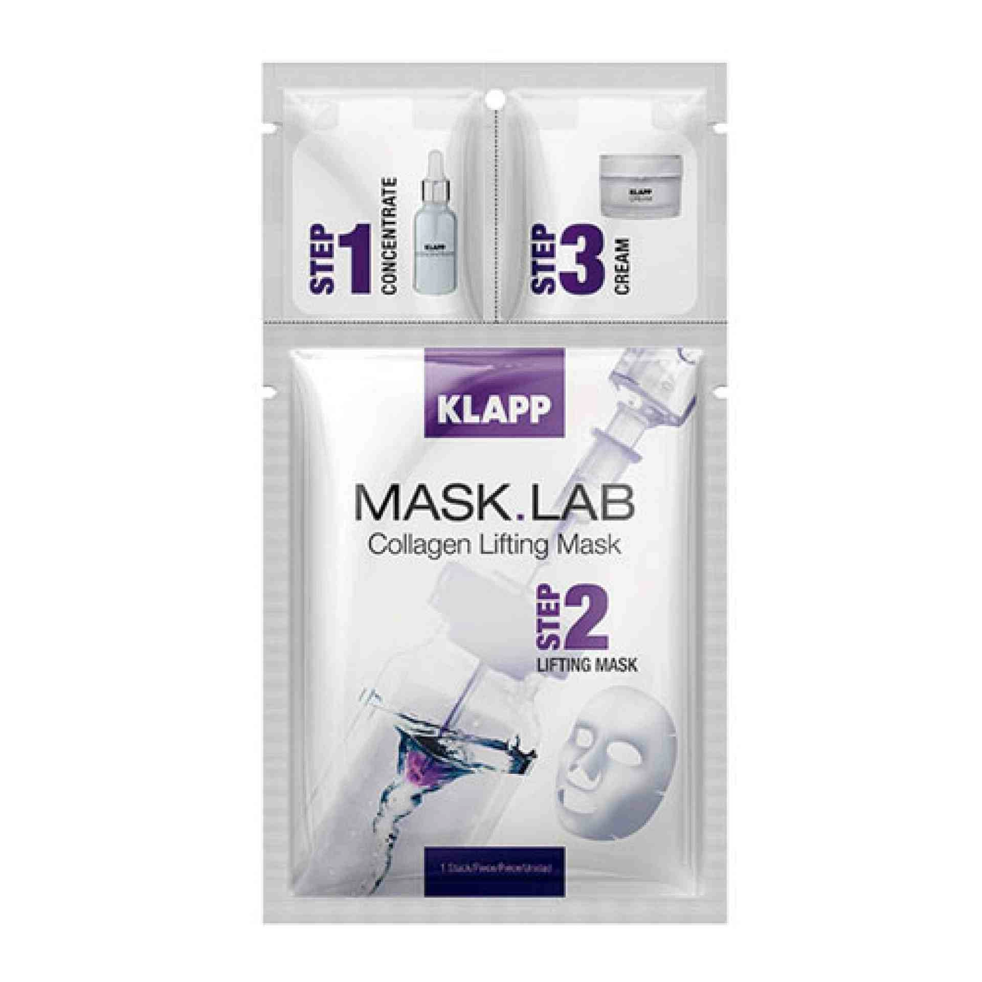 Collagen Lifting Mask | Tratamiento Facial Refirmante 1 unidad - Mask Lab - Klapp ®