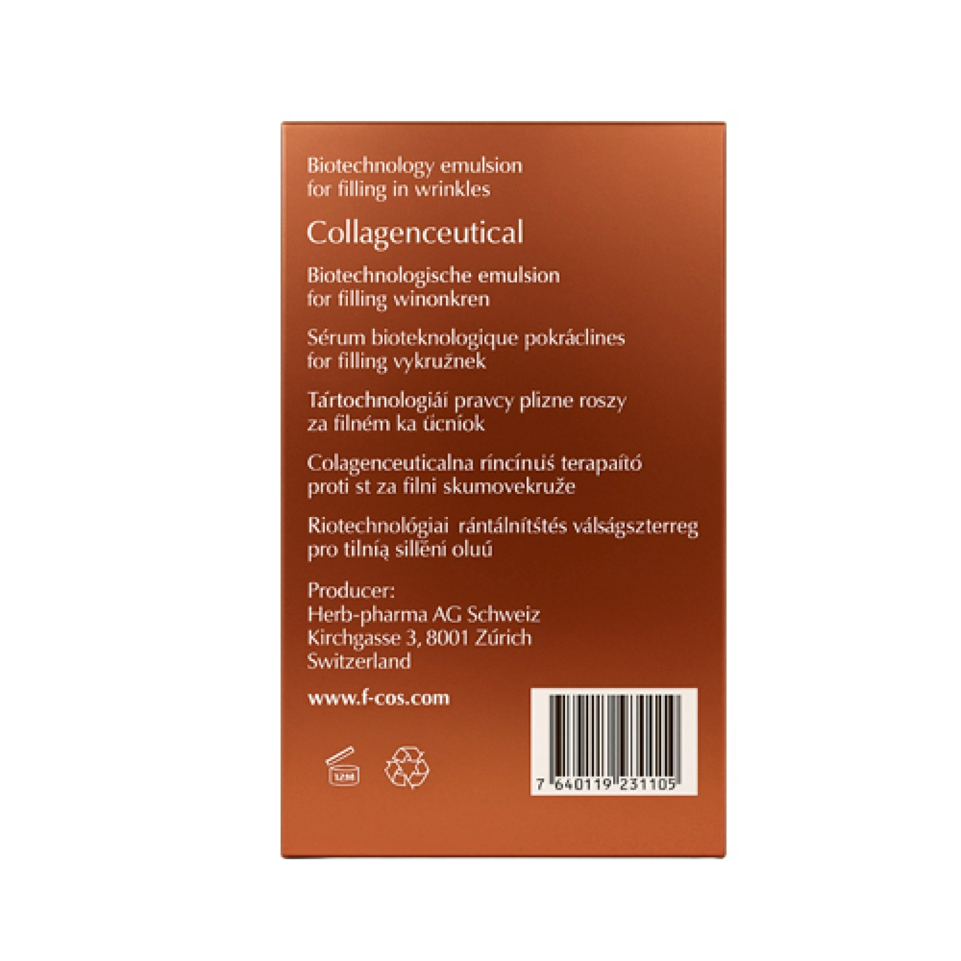 Collagenceutical | Emulsión antiarrugas 30ml - Fytofontana Cosmeceuticals ®