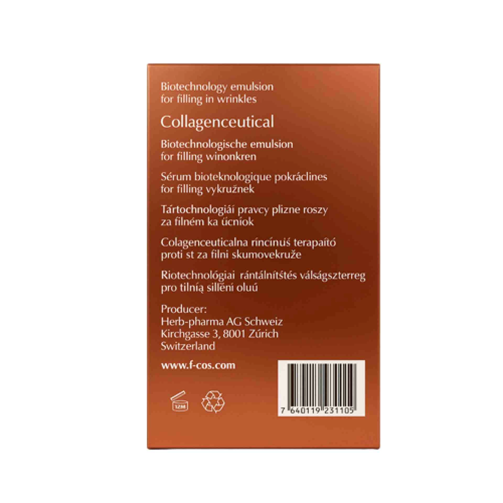 Collagenceutical | Emulsión antiarrugas 30ml - Fytofontana Cosmeceuticals ®