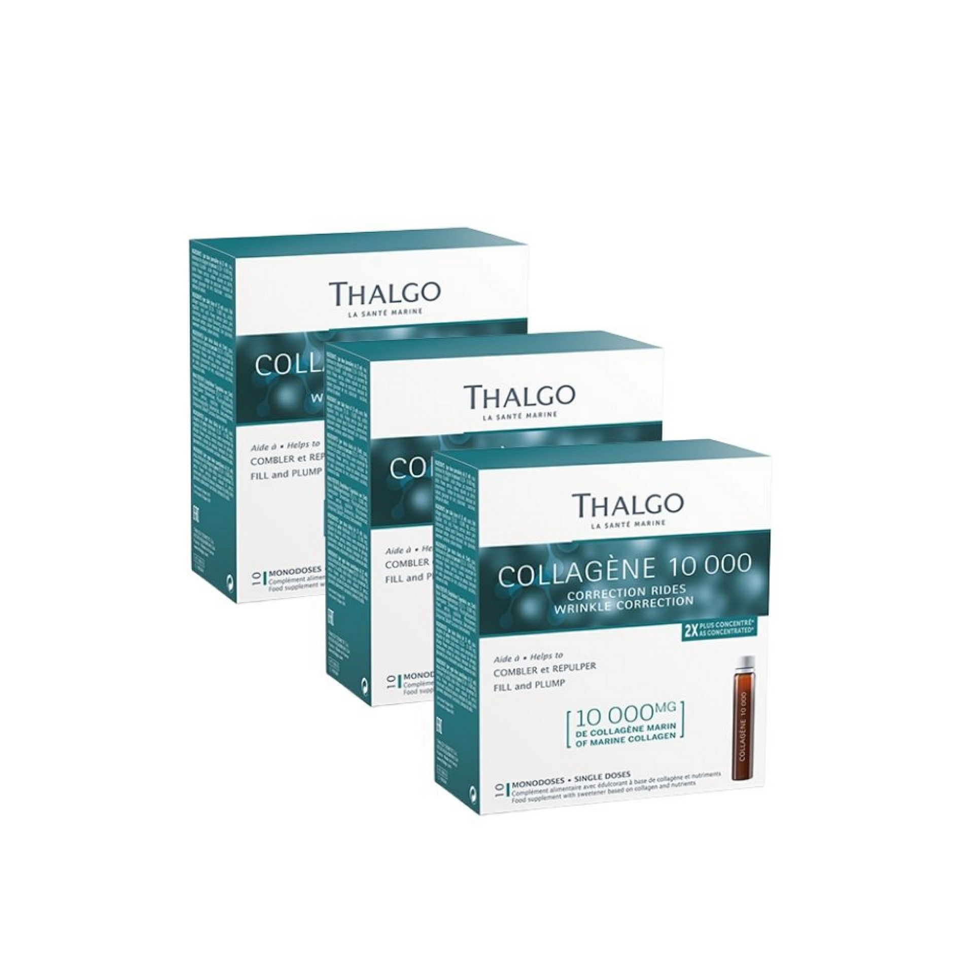 Collagéne 10 000 | Ampollas Bebibles Antiedad 10x25ml - Nutricosmétiques - Thalgo ®