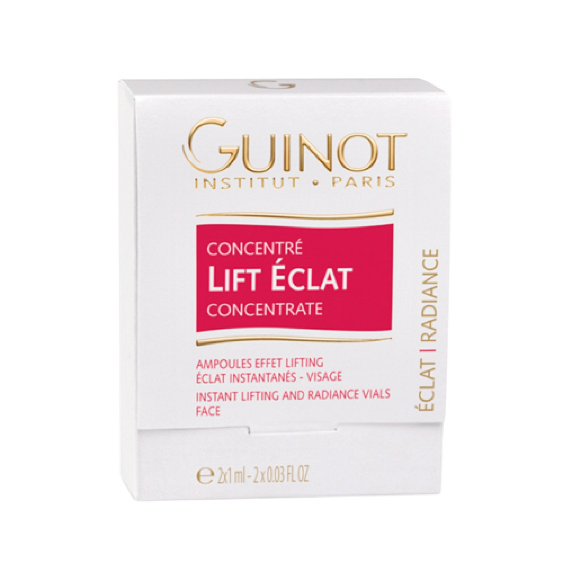 Concentré Lift Éclat | Ampollas Reafirmantes 2x1ml - Guinot ®