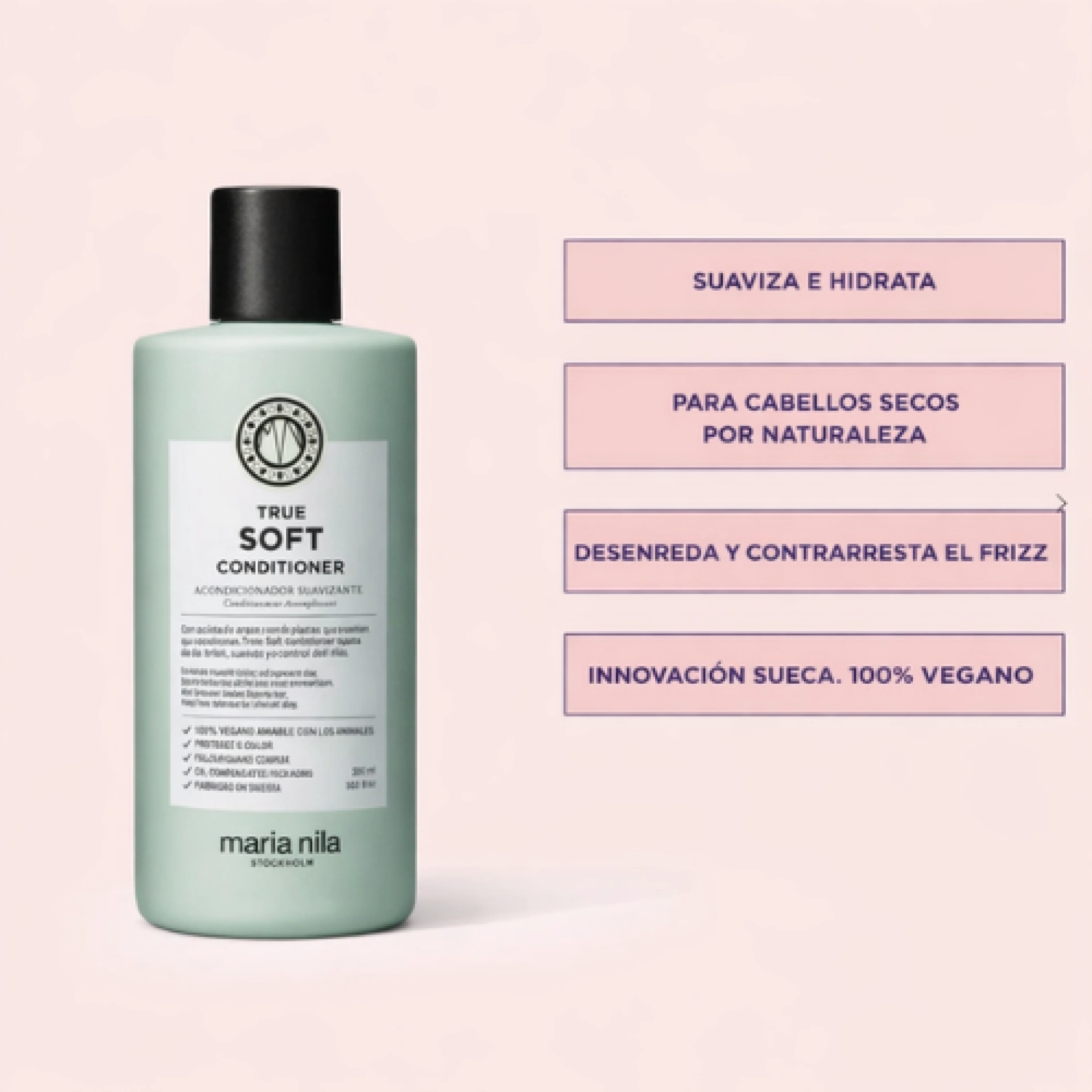 Conditioner | Acondicionador Hidratante para Cabello Seco - True Soft - Maria Nila ®