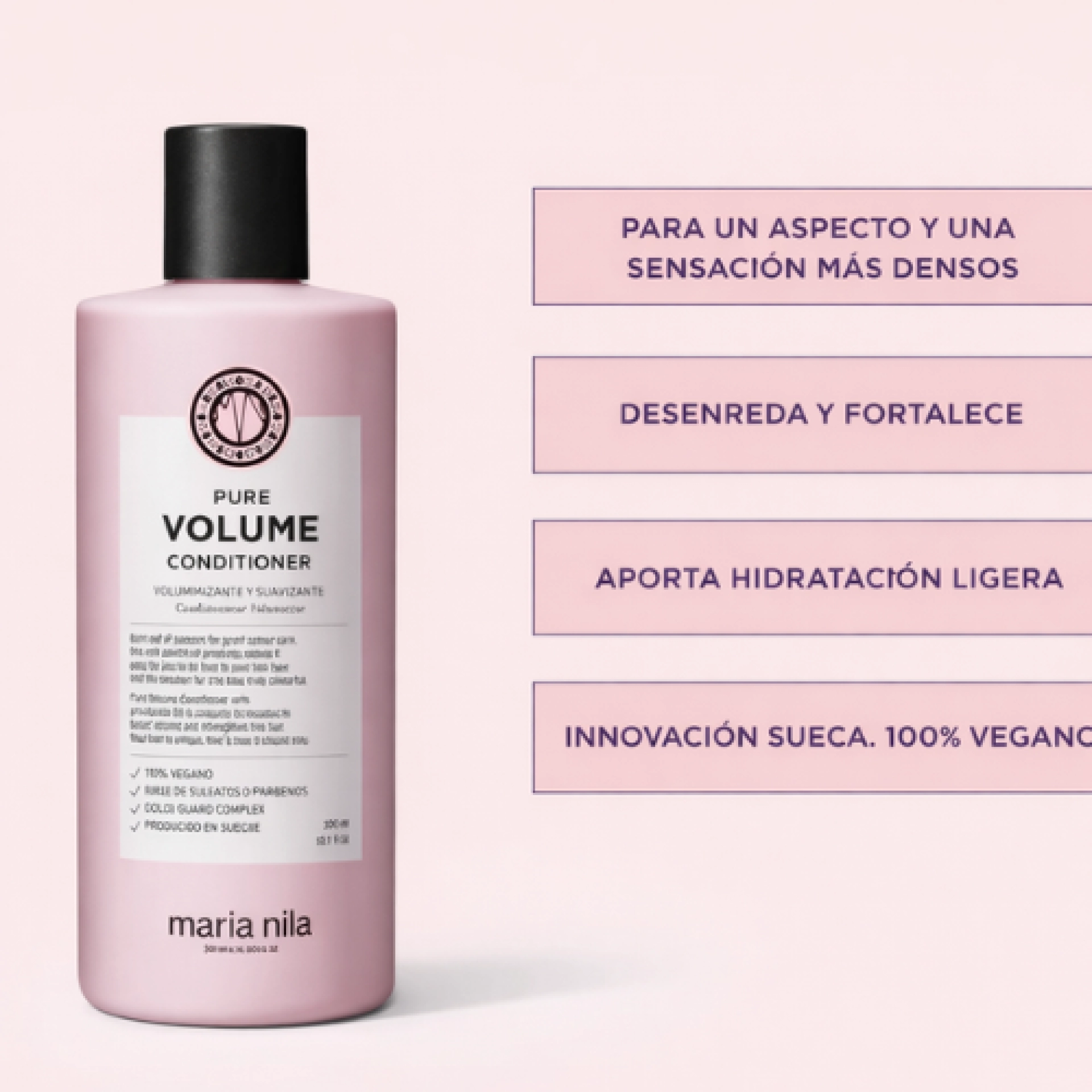 Conditioner | Acondicionador Voluminizador para Cabello Fino - Pure Volume - Maria Nila ®