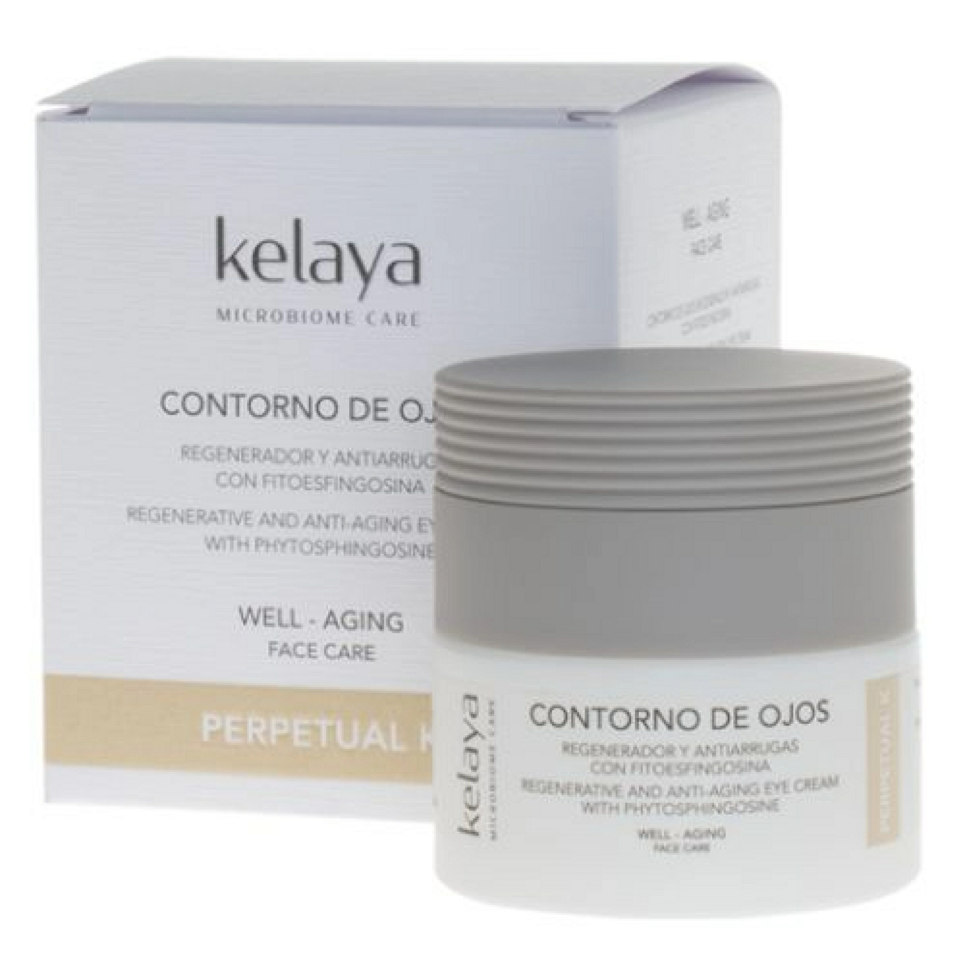 CONTORNO DE OJOS Regenerador y antiarrugas con fitoesfingosina 30ml - Perpetual K - Kelaya ®
