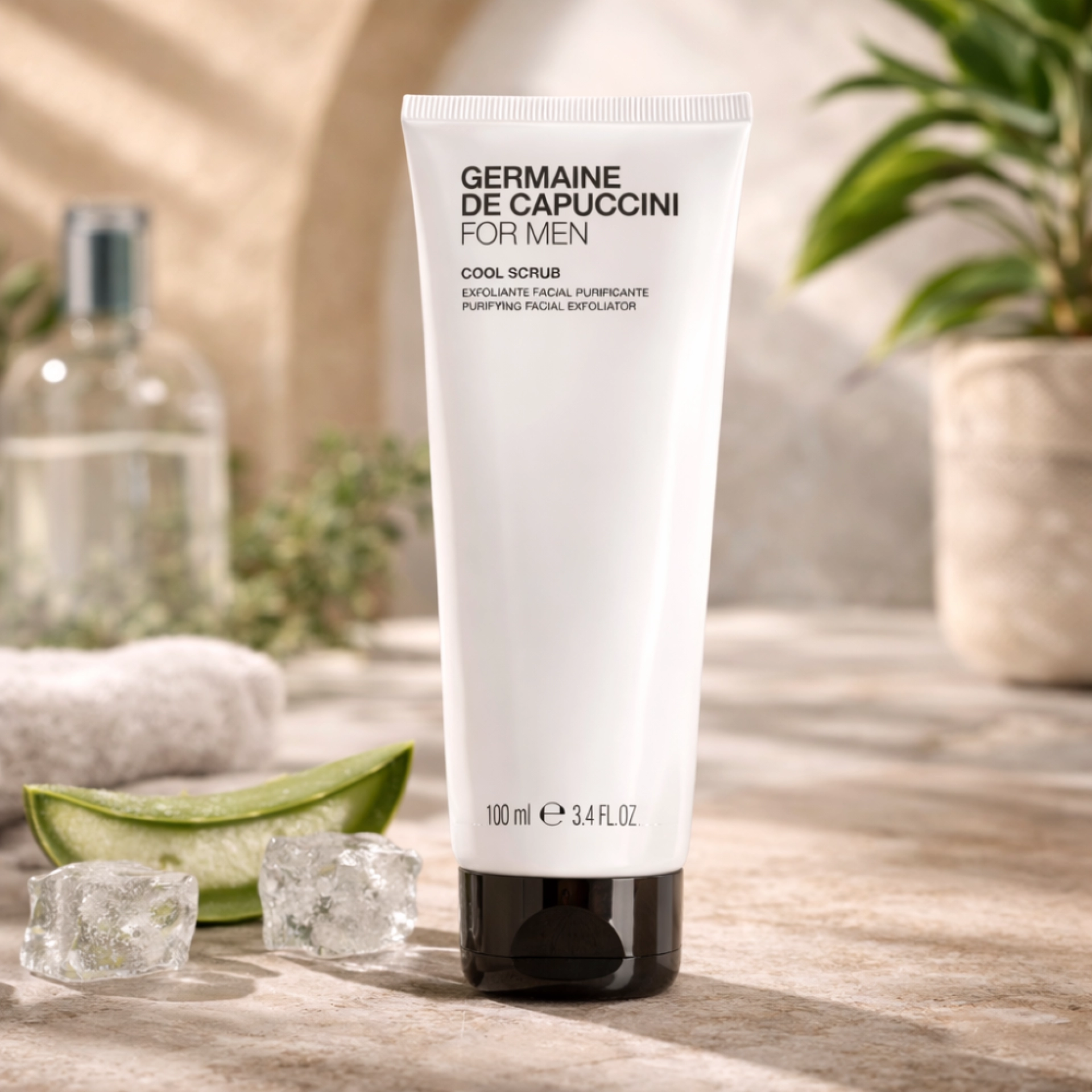 Cool Scrub | Exfoliante facial purificante 100ml - For Men - Germaine de Capuccini ®