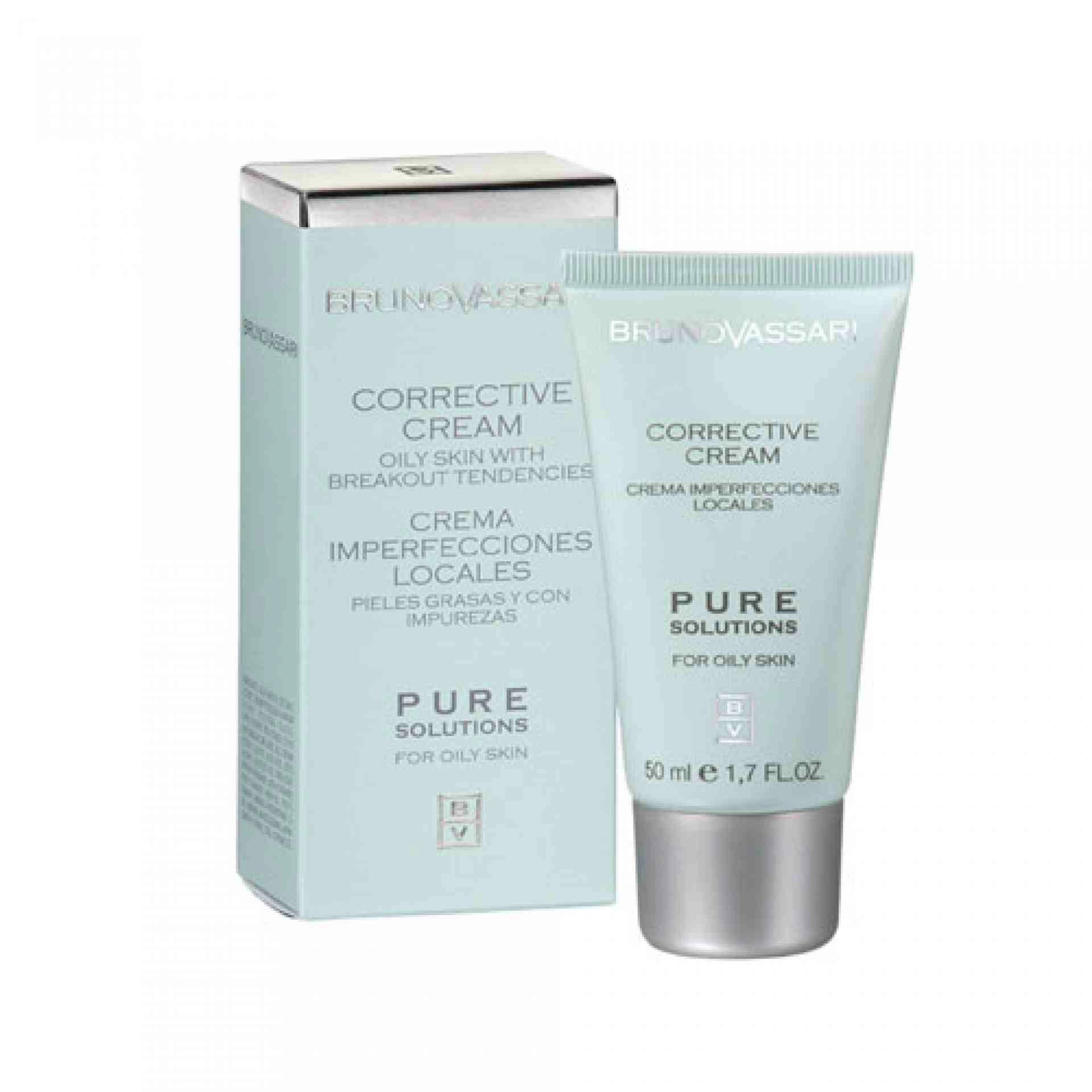 Corrective Cream | Crema antiimperfecciones 50ml - Pure Solutions - Bruno Vassari ®
