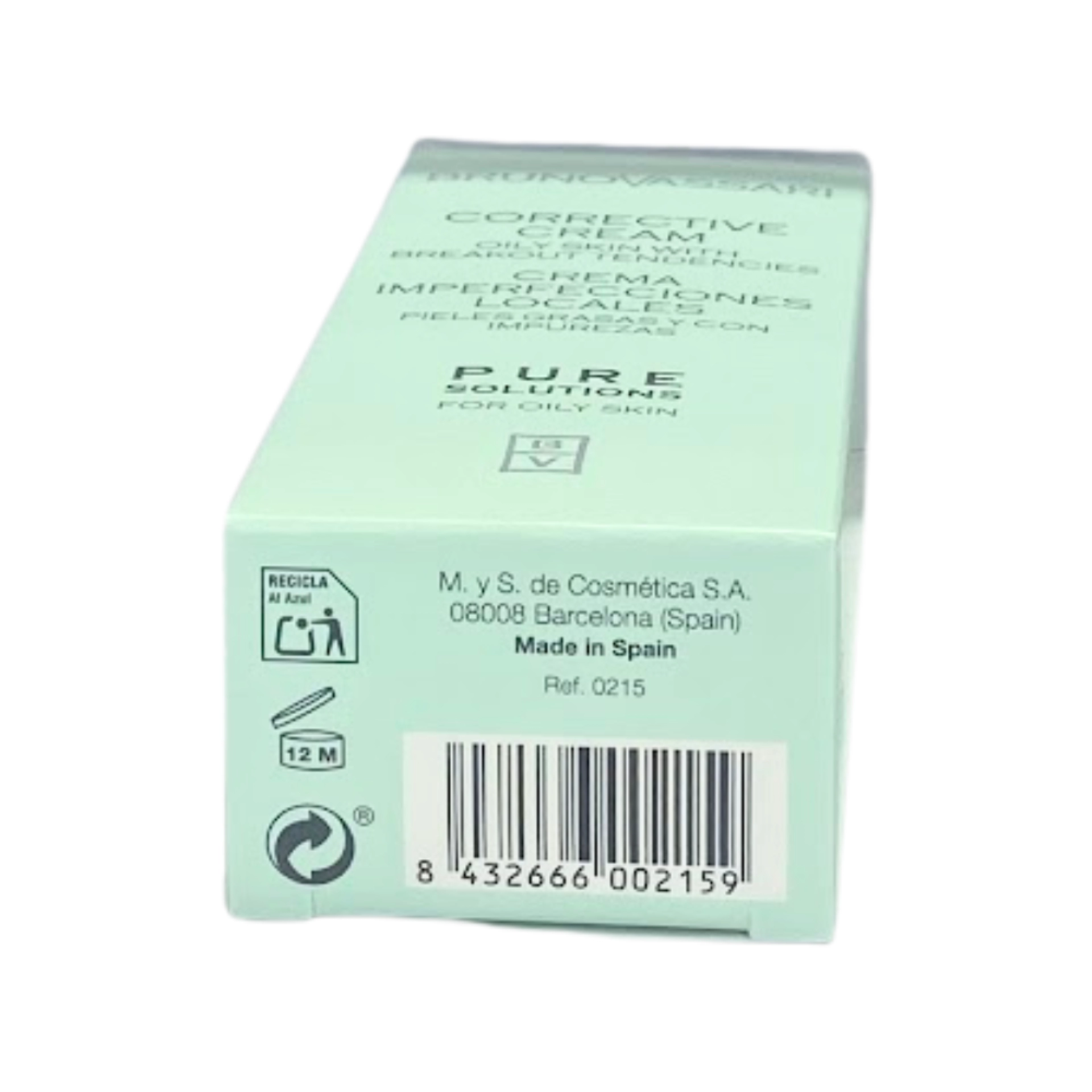 Corrective Cream | Crema antiimperfecciones 50ml - Pure Solutions - Bruno Vassari ®