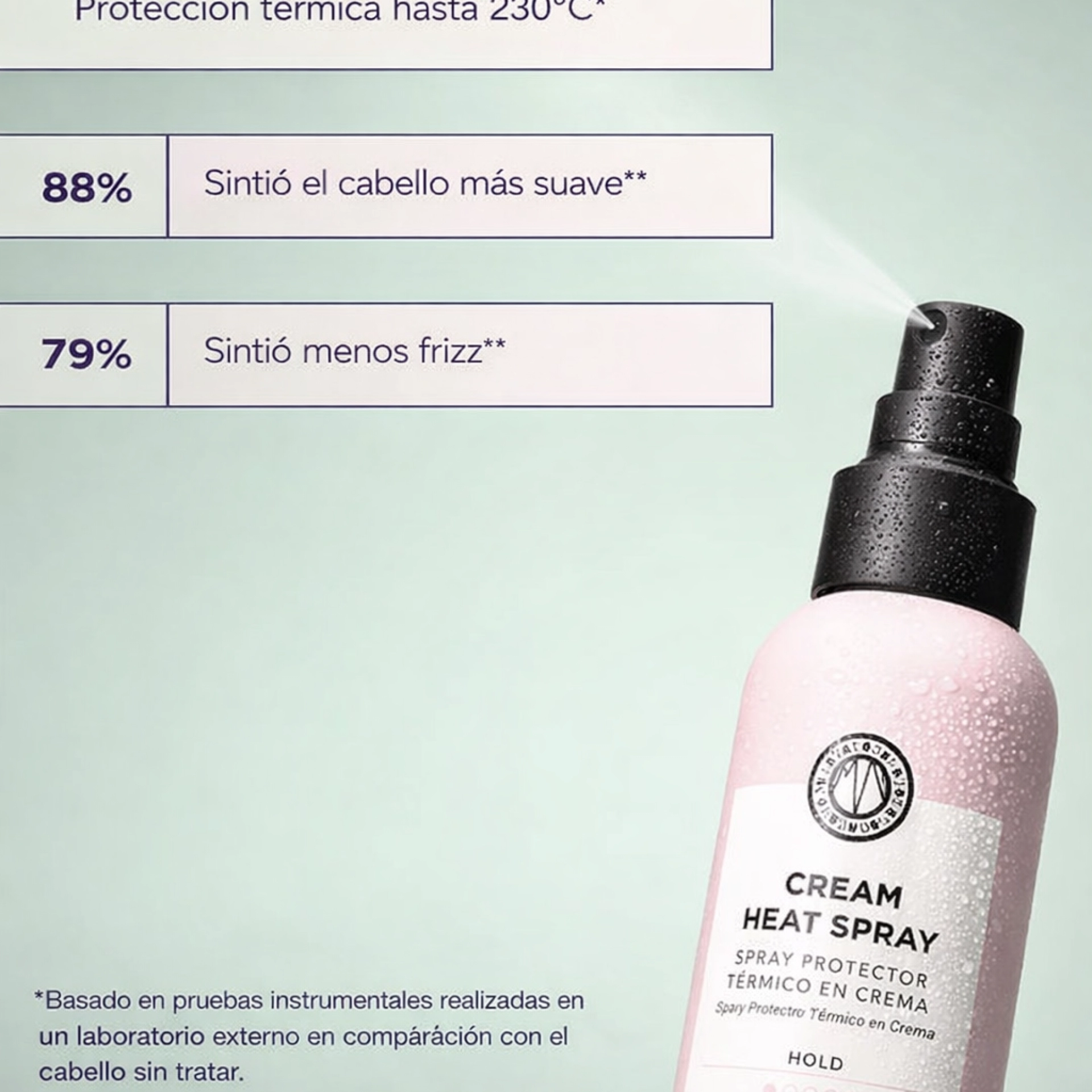 Cream Heat Spray | Protector Térmico Hidratante - Style & Finish - Maria Nila ®