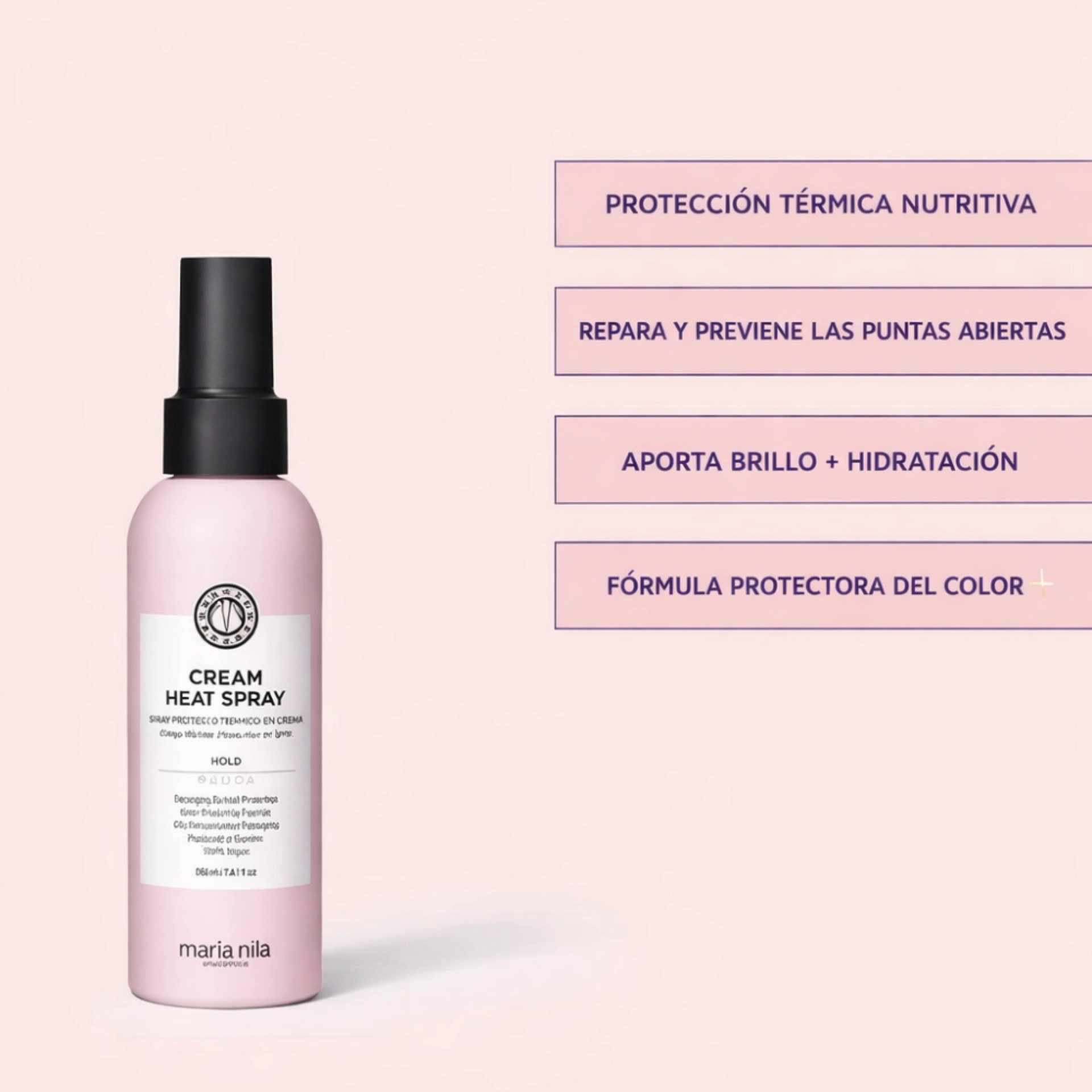 Cream Heat Spray | Protector Térmico Hidratante - Style & Finish - Maria Nila ®