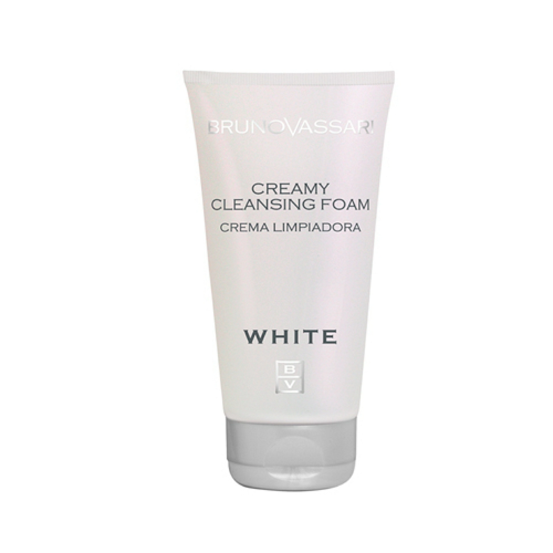 Creamy Cleansing Foam | Crema limpiadora 150ml - White - Bruno Vassari ®