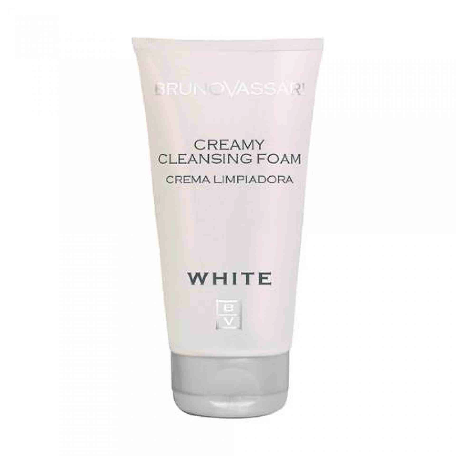 Creamy Cleansing Foam | Crema limpiadora 150ml - White - Bruno Vassari ®