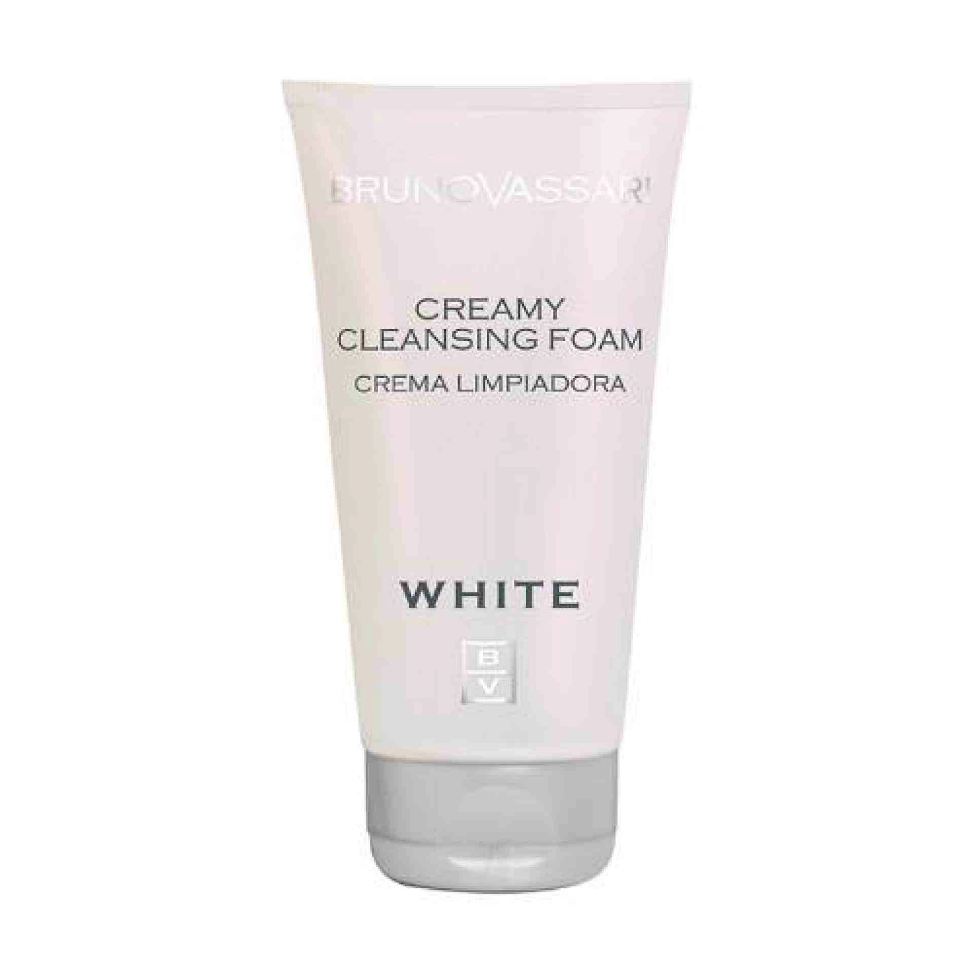 Creamy Cleansing Foam | Crema limpiadora 150ml - White - Bruno Vassari ®