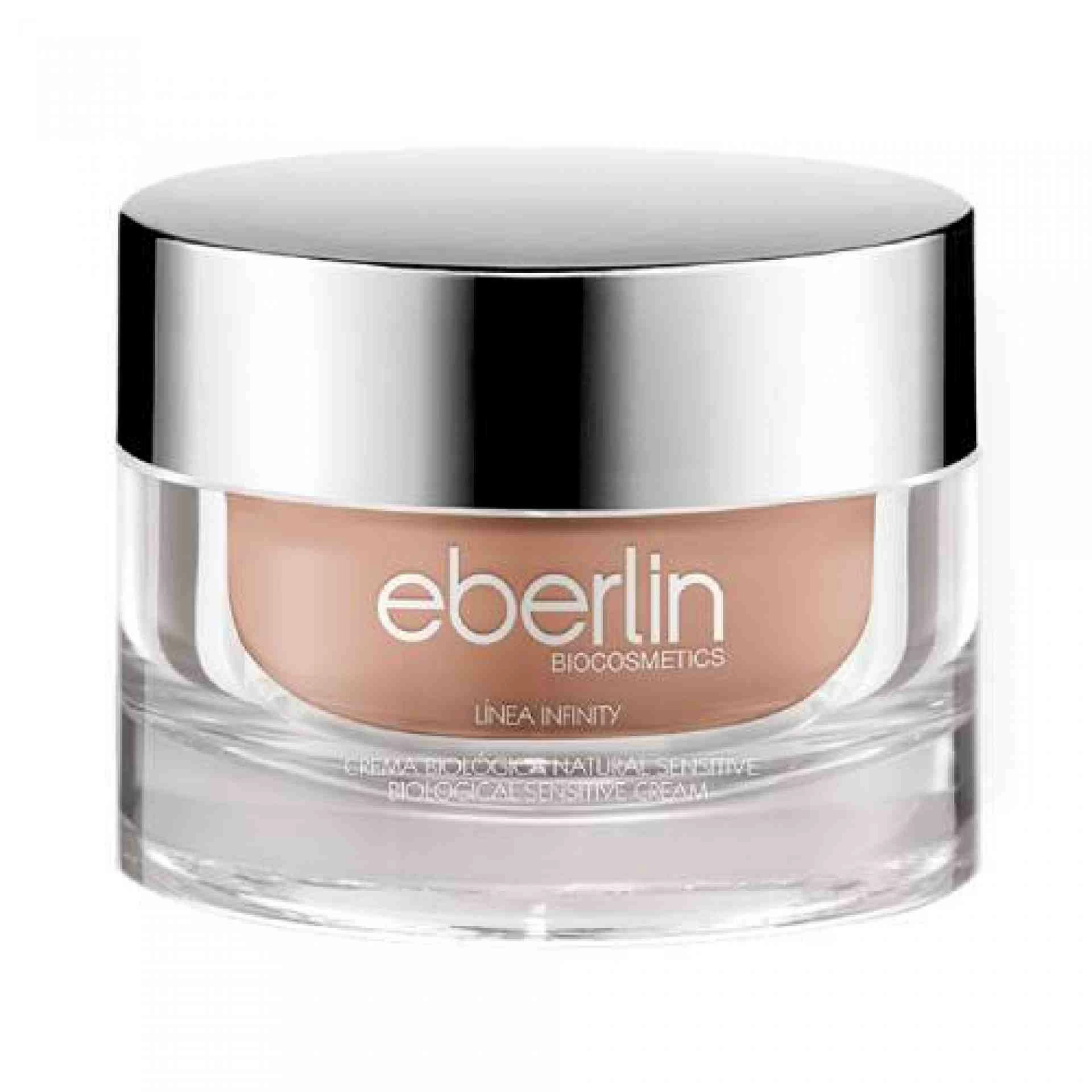 Crema biológica natural Sensitive 50ml - Línea Infinity - Eberlin ®