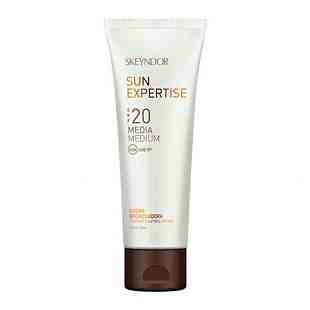 Crema bronceadora SPF20 | Protector Solar Facial 75 ml - Sun Expertise - Skeyndor ®