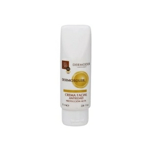 Crema Facial Antiedad SPF 50 | Crema Solar Facial con Protección Alta  75 ml – Dermosoleil – Dermoder ®
