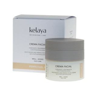 Crema Facial Hidratante | Crema Reafirmante con Fitoesfingosina 50 ml - Perpetual K - Kelaya ®