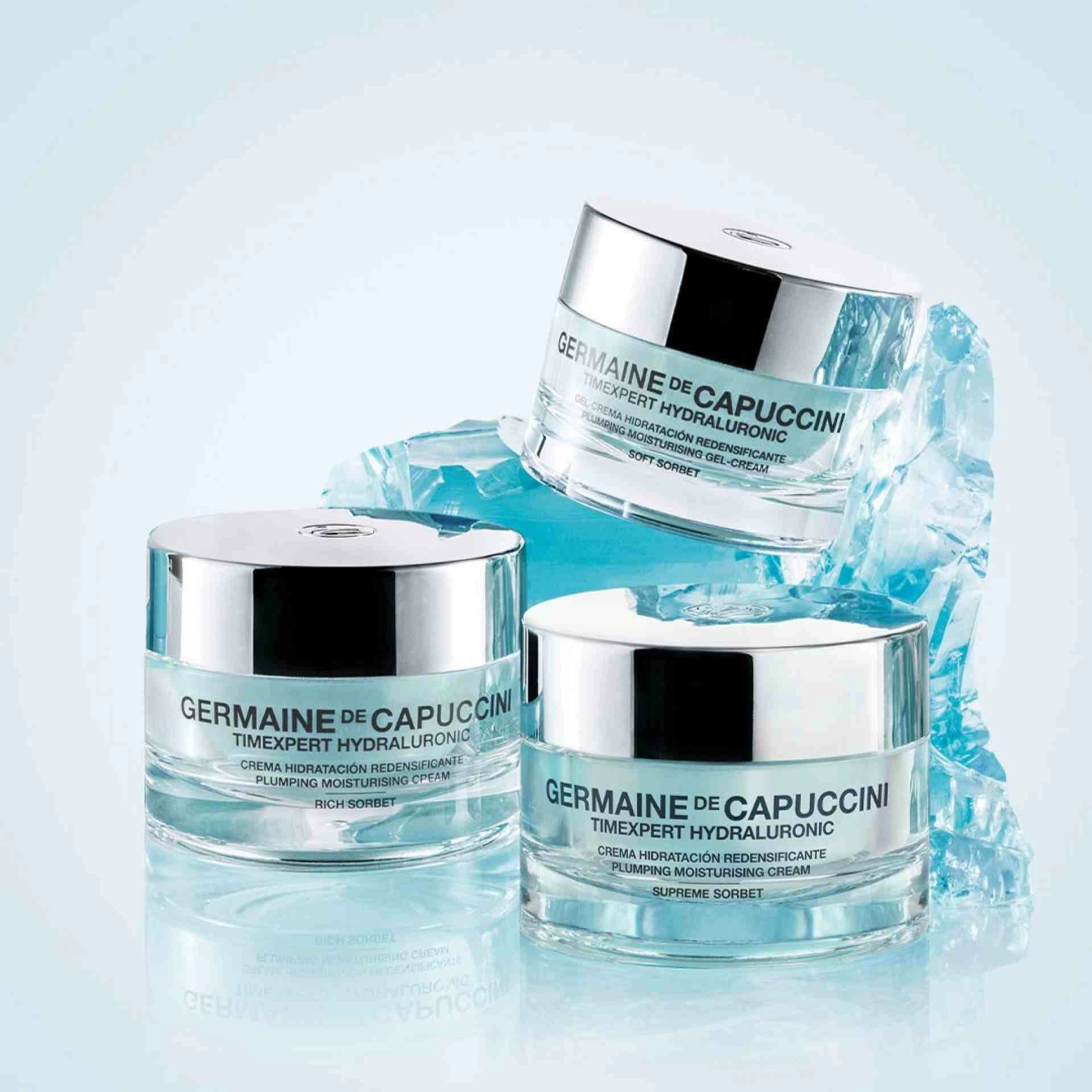 Crema Hidratación Redensificante Rich Sorbet | Crema hidratante rica 50ml - Timexpert Hydraluronic - Germaine de Capuccini ®