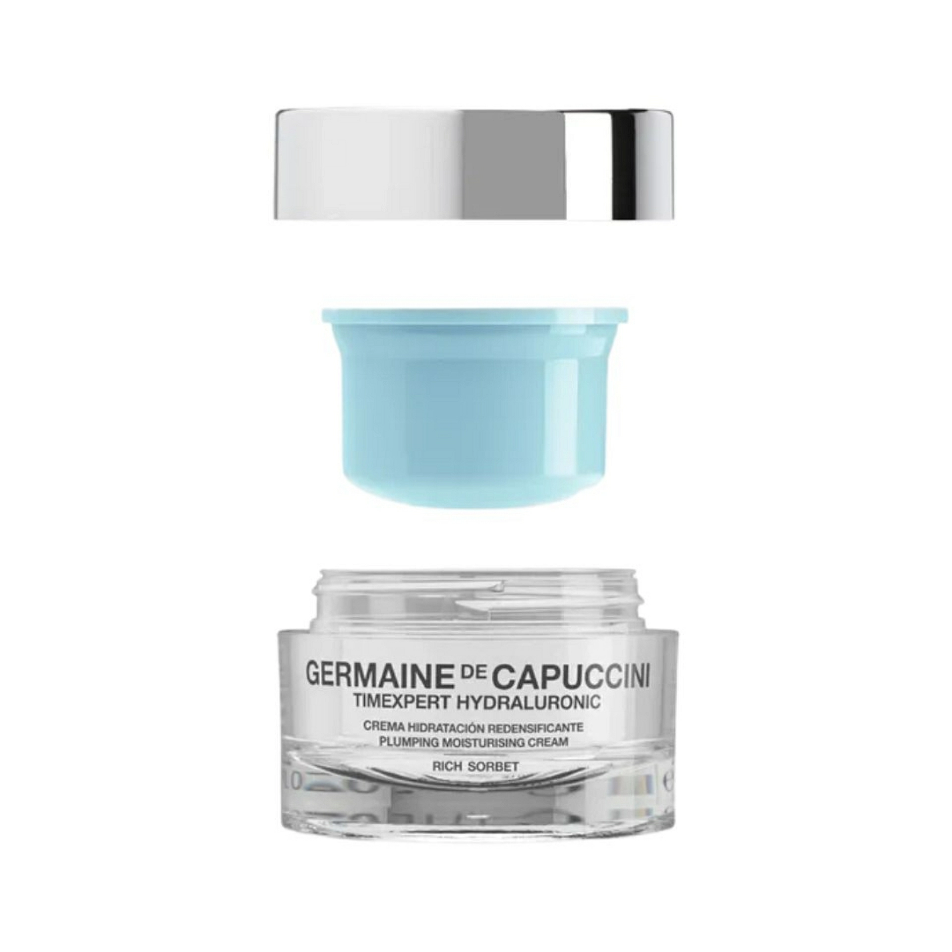 Crema Hidratación Redensificante Rich Sorbet | Crema hidratante rica 50ml - Timexpert Hydraluronic - Germaine de Capuccini ®