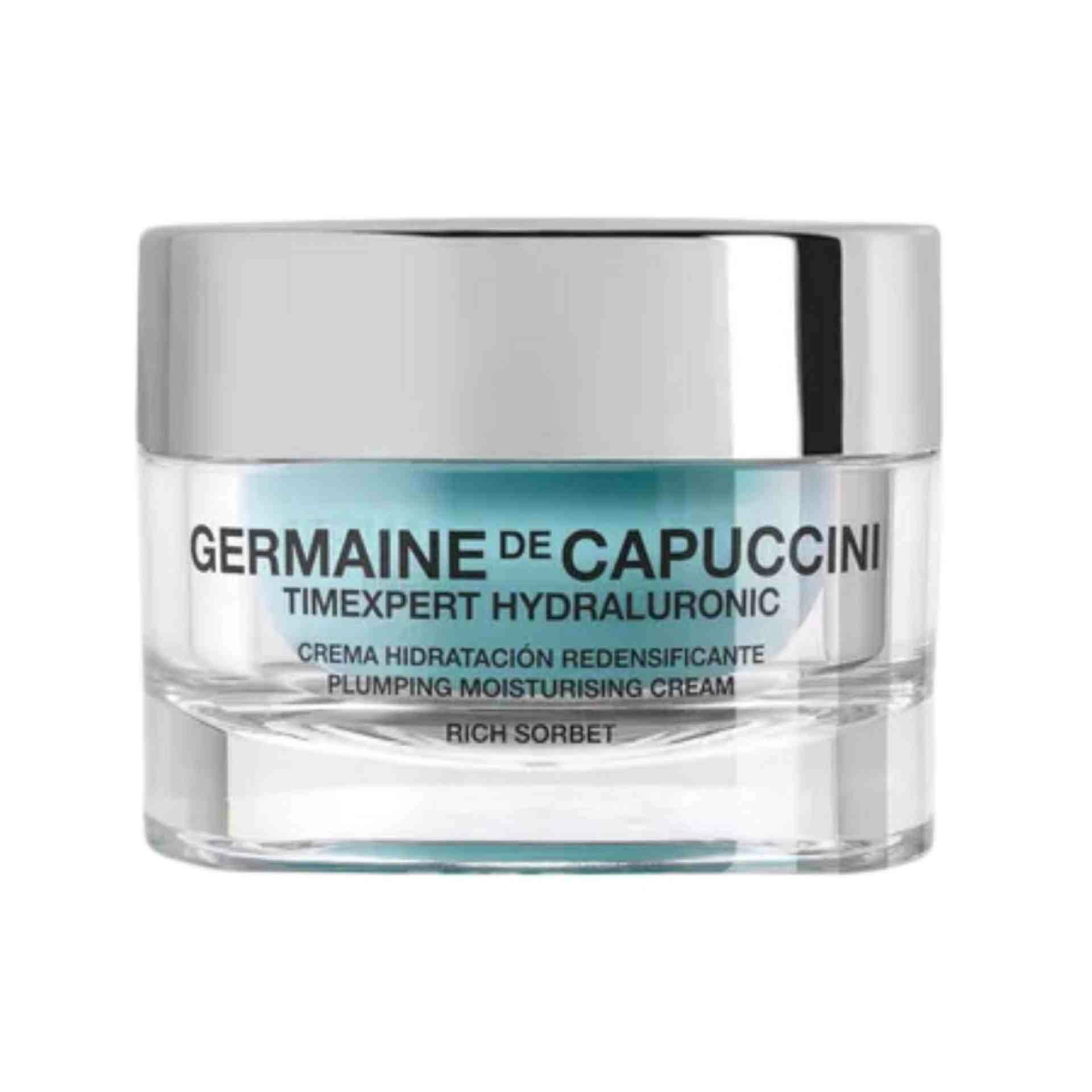Crema Hidratación Redensificante Rich Sorbet | Crema hidratante rica 50ml - Timexpert Hydraluronic - Germaine de Capuccini ®