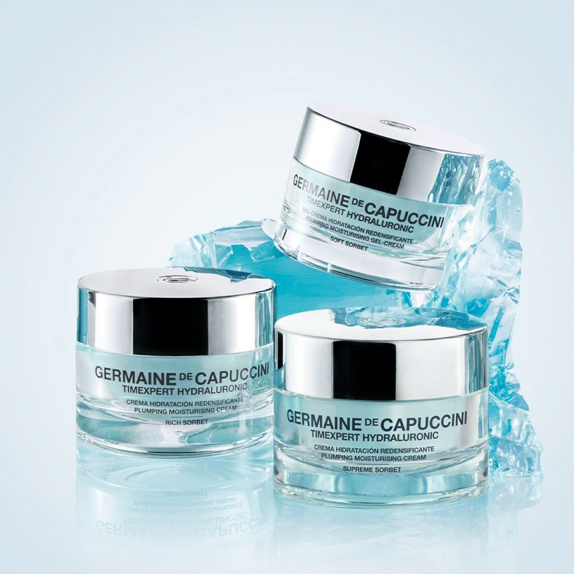 Crema Hidratación Redensificante Supreme Sorbet 50ml - Timexpert Hydraluronic - Germaine de Capuccini ®