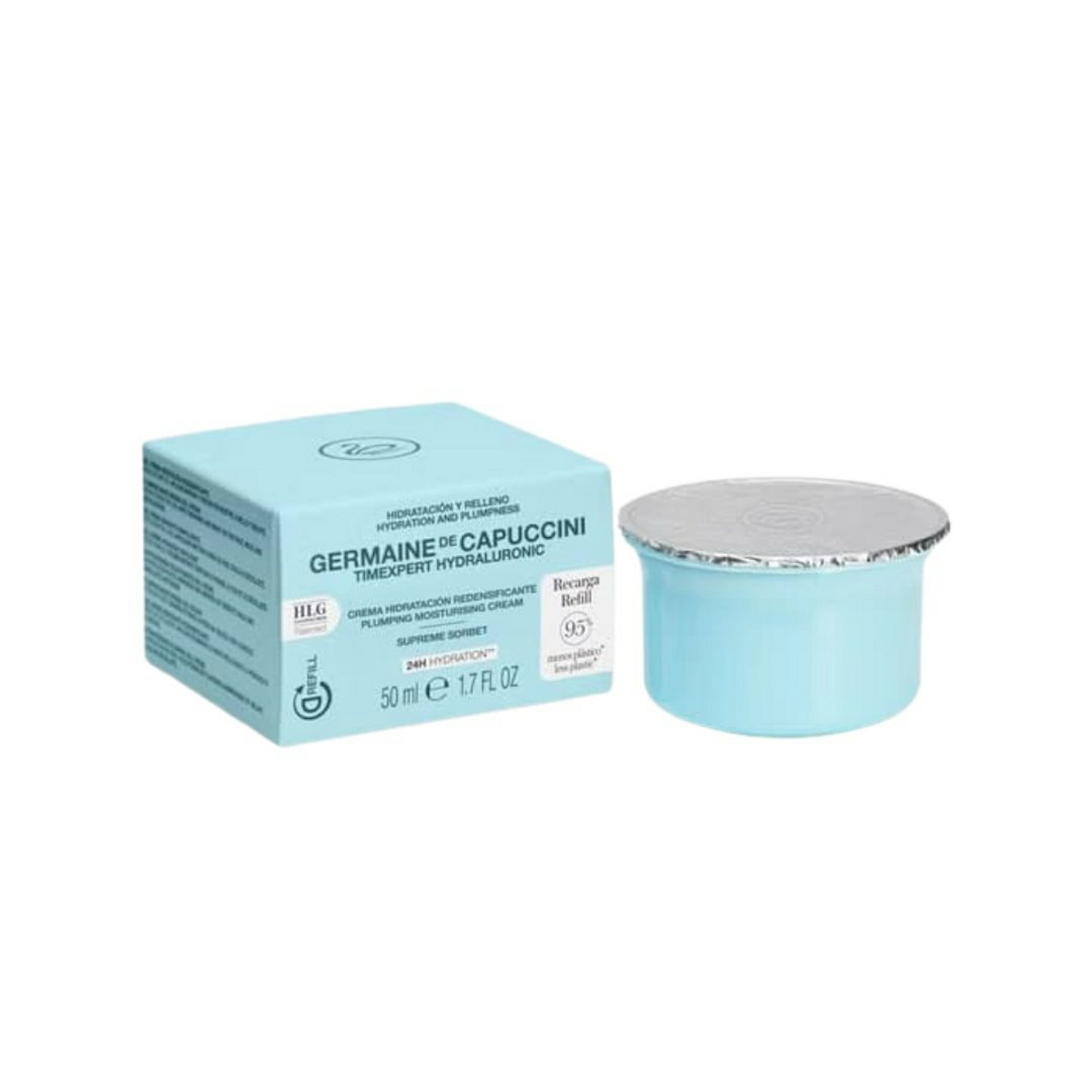 Crema Hidratación Redensificante Supreme Sorbet 50ml - Timexpert Hydraluronic - Germaine de Capuccini ®