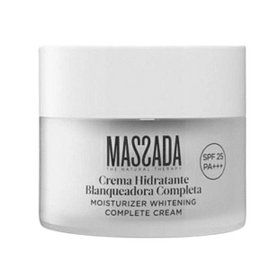 Crema Hidratante Blanqueadora Completa SPF25/PA +++ | Crema unificadora del tono 50ml - Whitening - Massada ®
