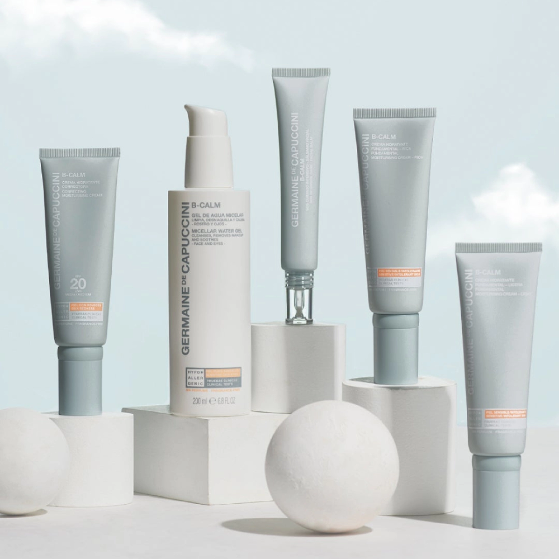 Crema Hidratante Fundamental - Rica o Ligera 50 ml - B-Calm - Germaine de Capuccini ®