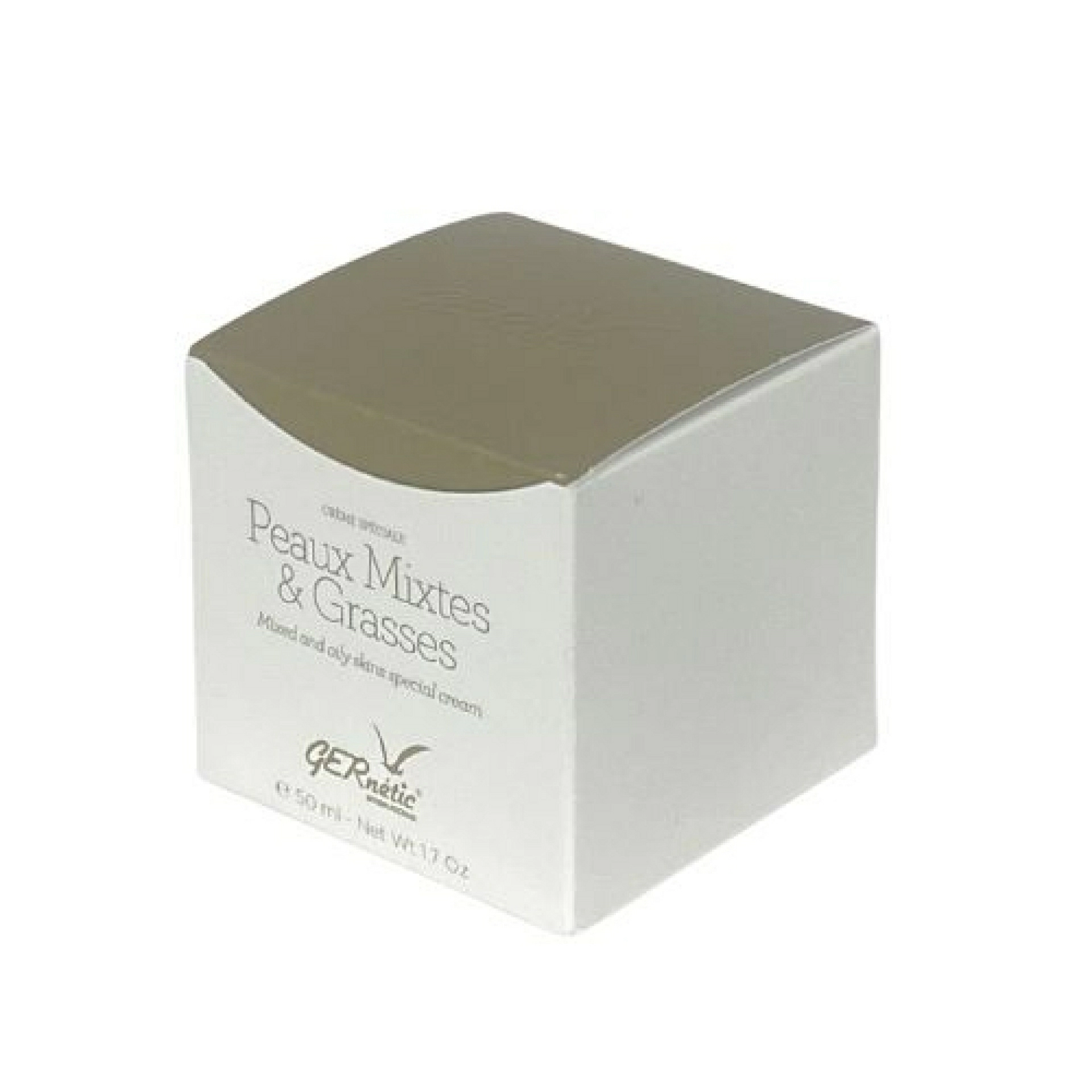 Crema Peaux Mixtes et Grasses | Crema para pieles mixtas y grasas 50ml - Gernetic ®