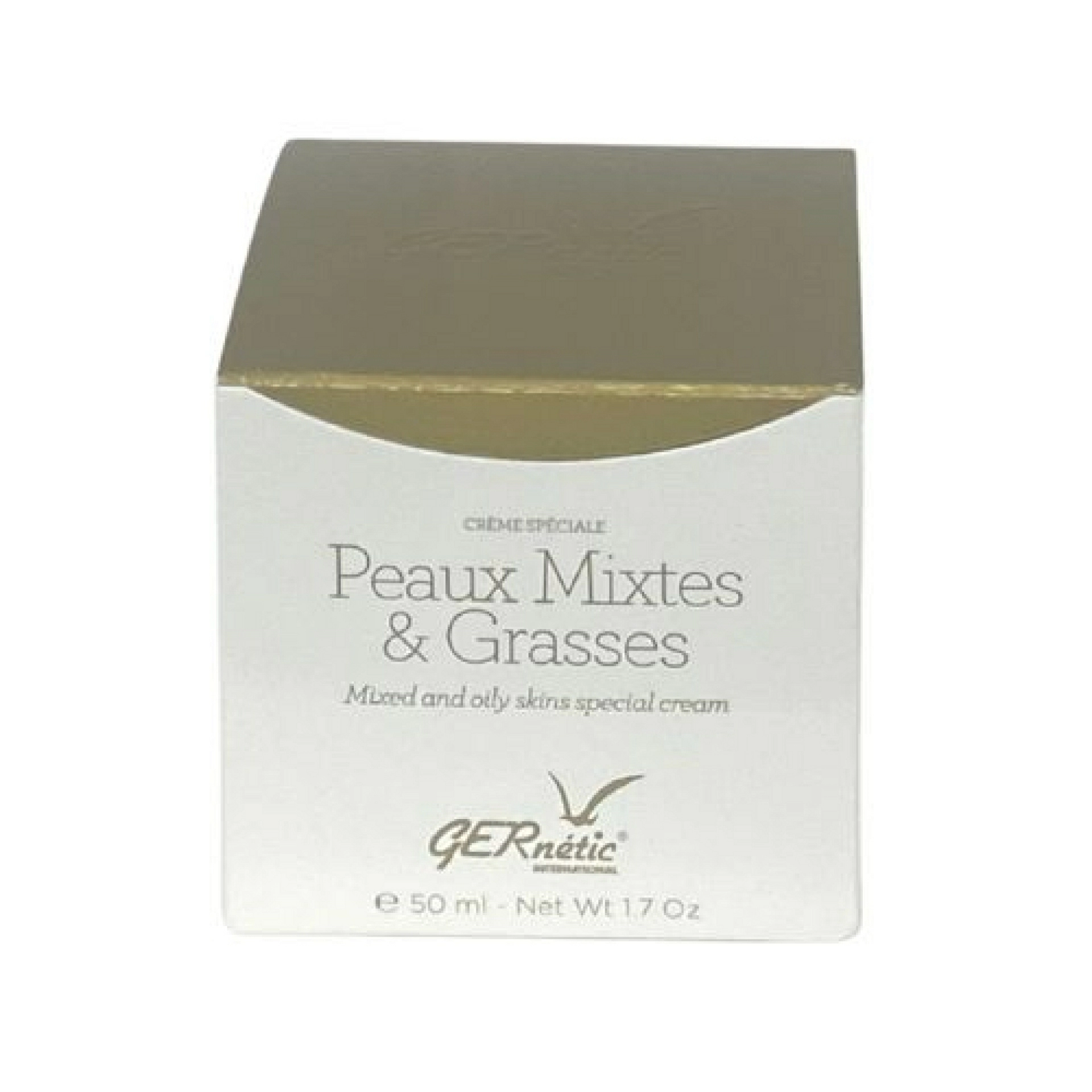 Crema Peaux Mixtes et Grasses | Crema para pieles mixtas y grasas 50ml - Gernetic ®