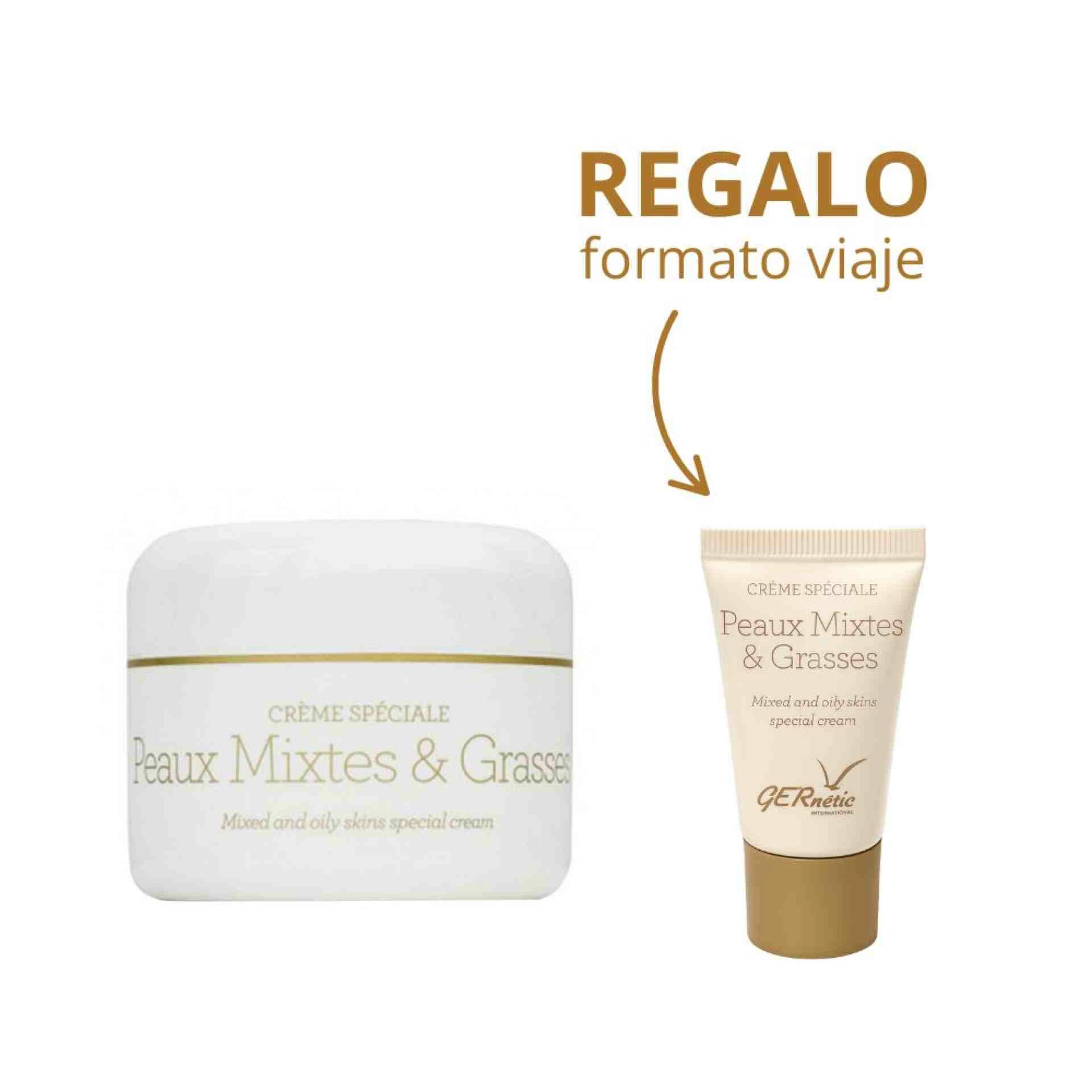 Crema Peaux Mixtes et Grasses | Crema para pieles mixtas y grasas 50ml - Gernetic ®