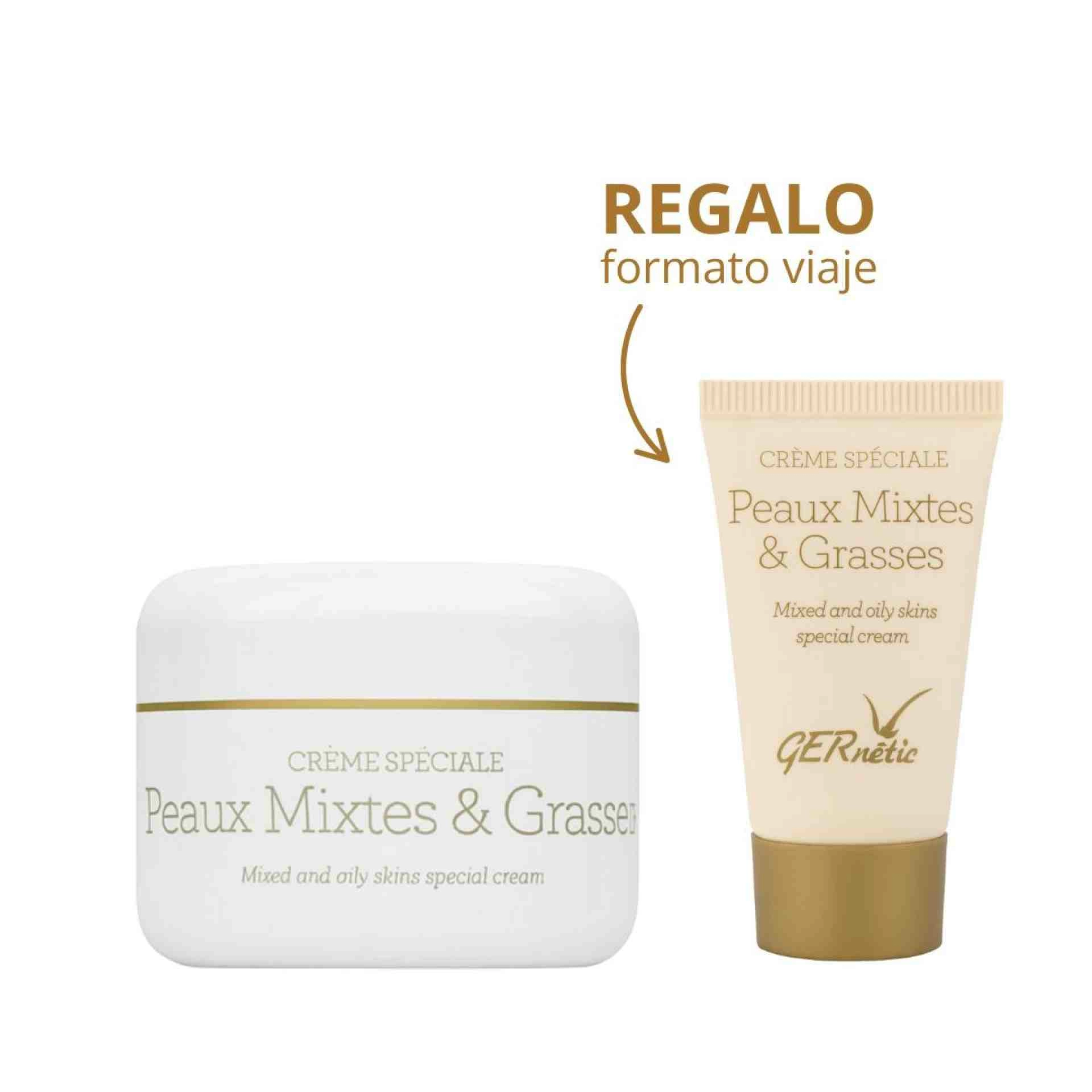 Crema Peaux Mixtes et Grasses | Crema para pieles mixtas y grasas 50ml - Gernetic ®