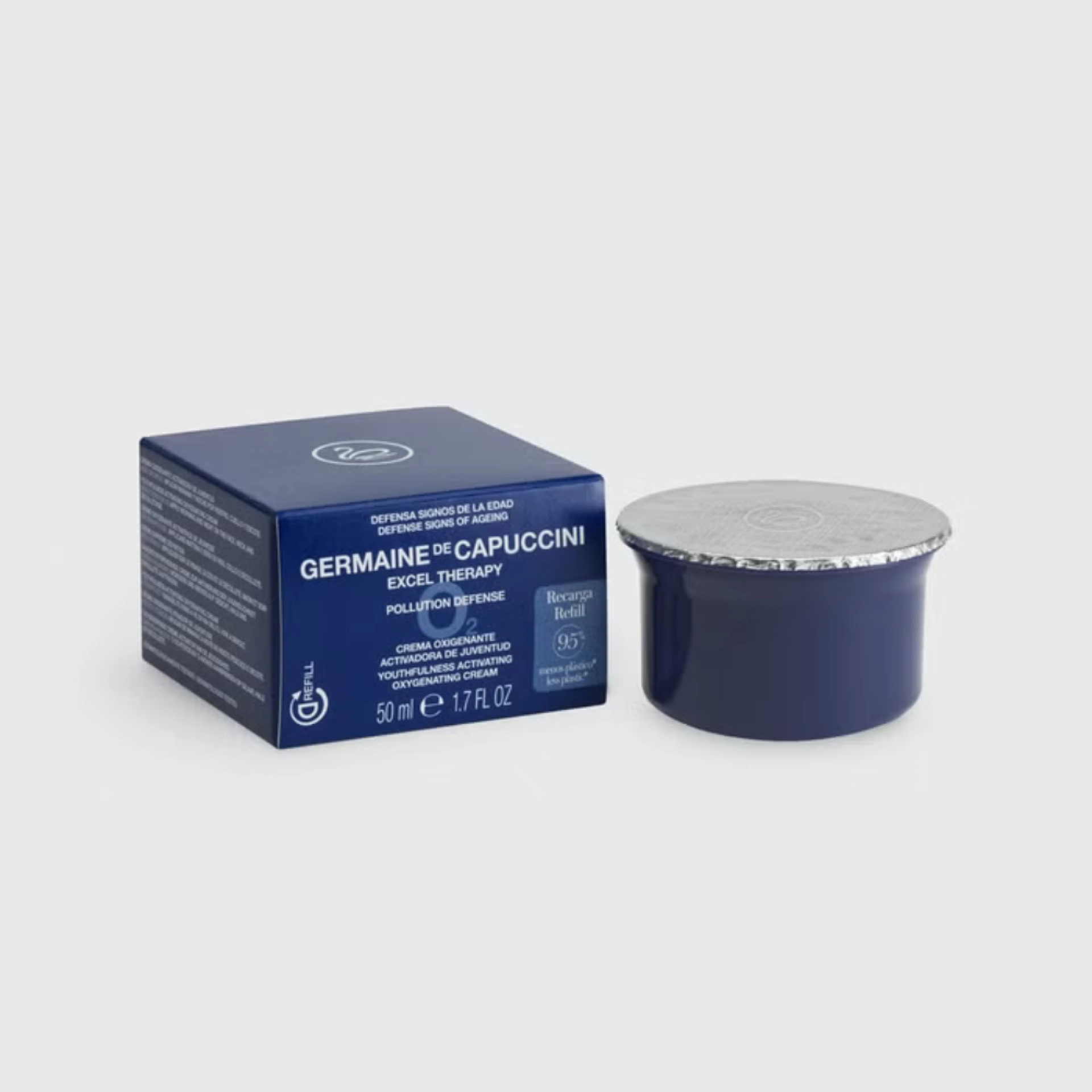 Crema Pollution Defense 50 ml | Crema Antiedad - Excel Therapy O2 - Germaine de Capuccini ®