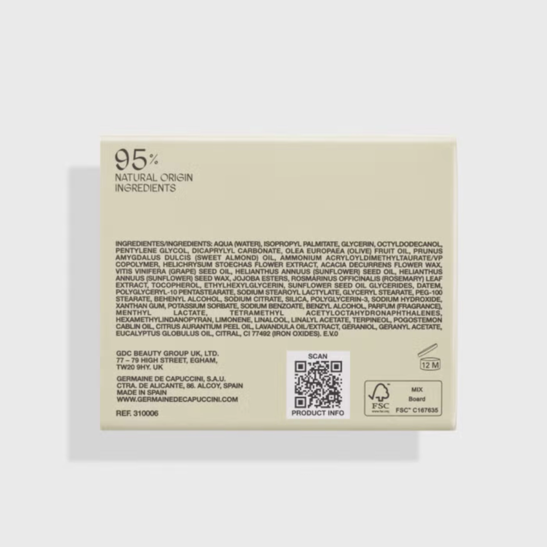 Crema Revitalizante Corporal 100ml - Sperience - Germaine de Capuccini ®