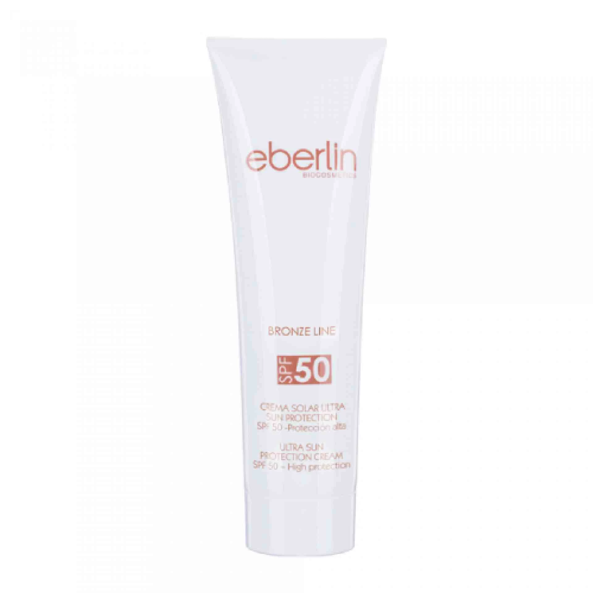 Crema Solar Facial 50 ml - Línea Bronze - Eberlin ®
