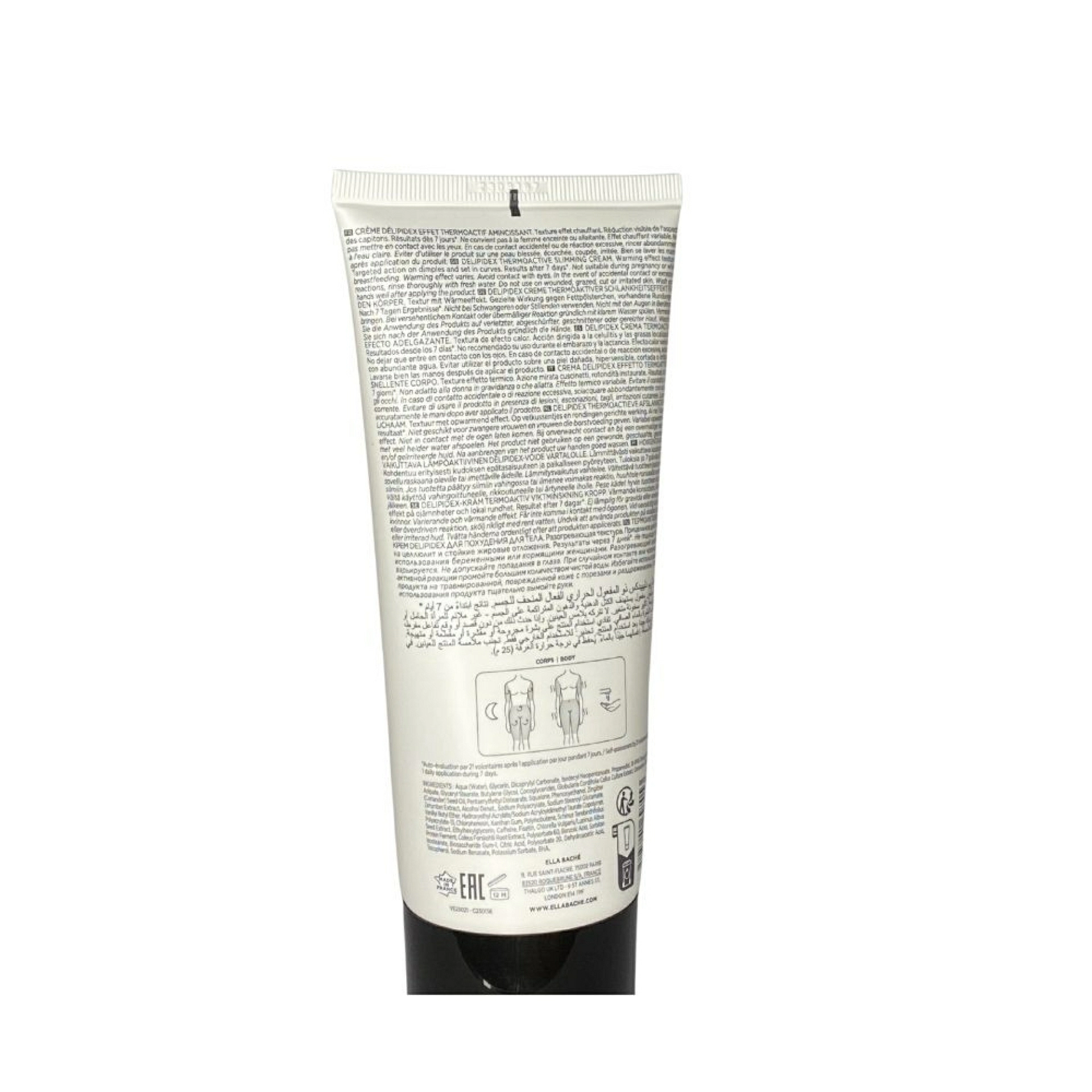 Crème Délipidex | Crema adelgazante 180ml - Body Shape - Ella Baché ®